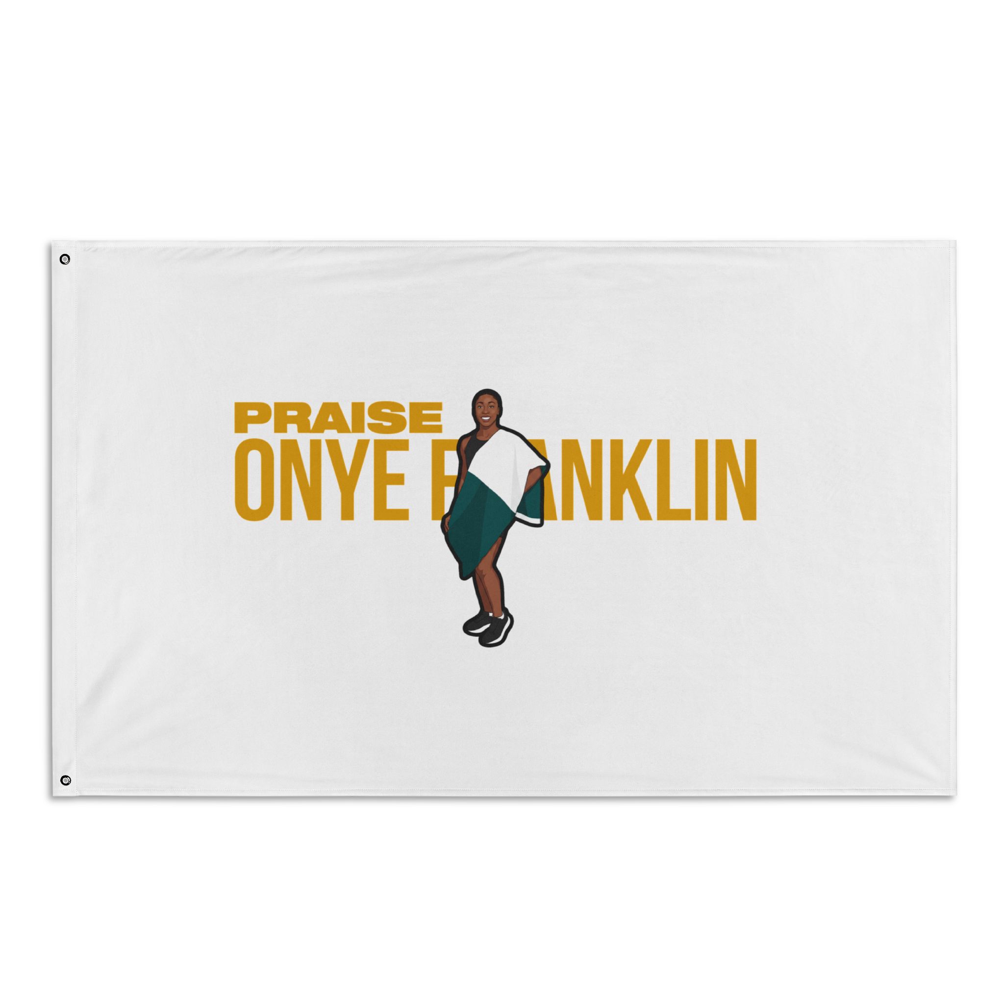 Flag (35 × 56 in) — character_player_name in Classic