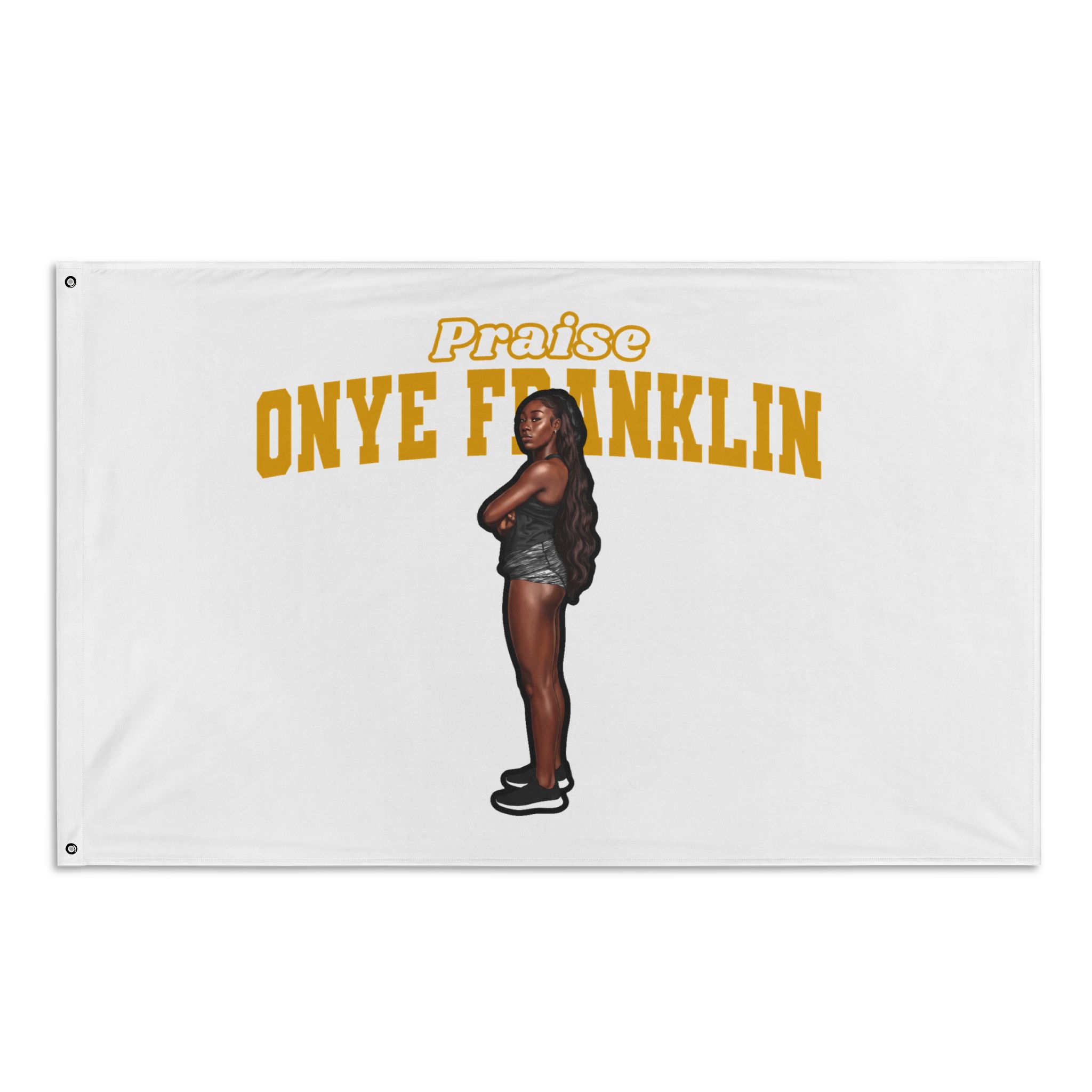 Flag (35 × 56 in) — character_name_arch in Classic
