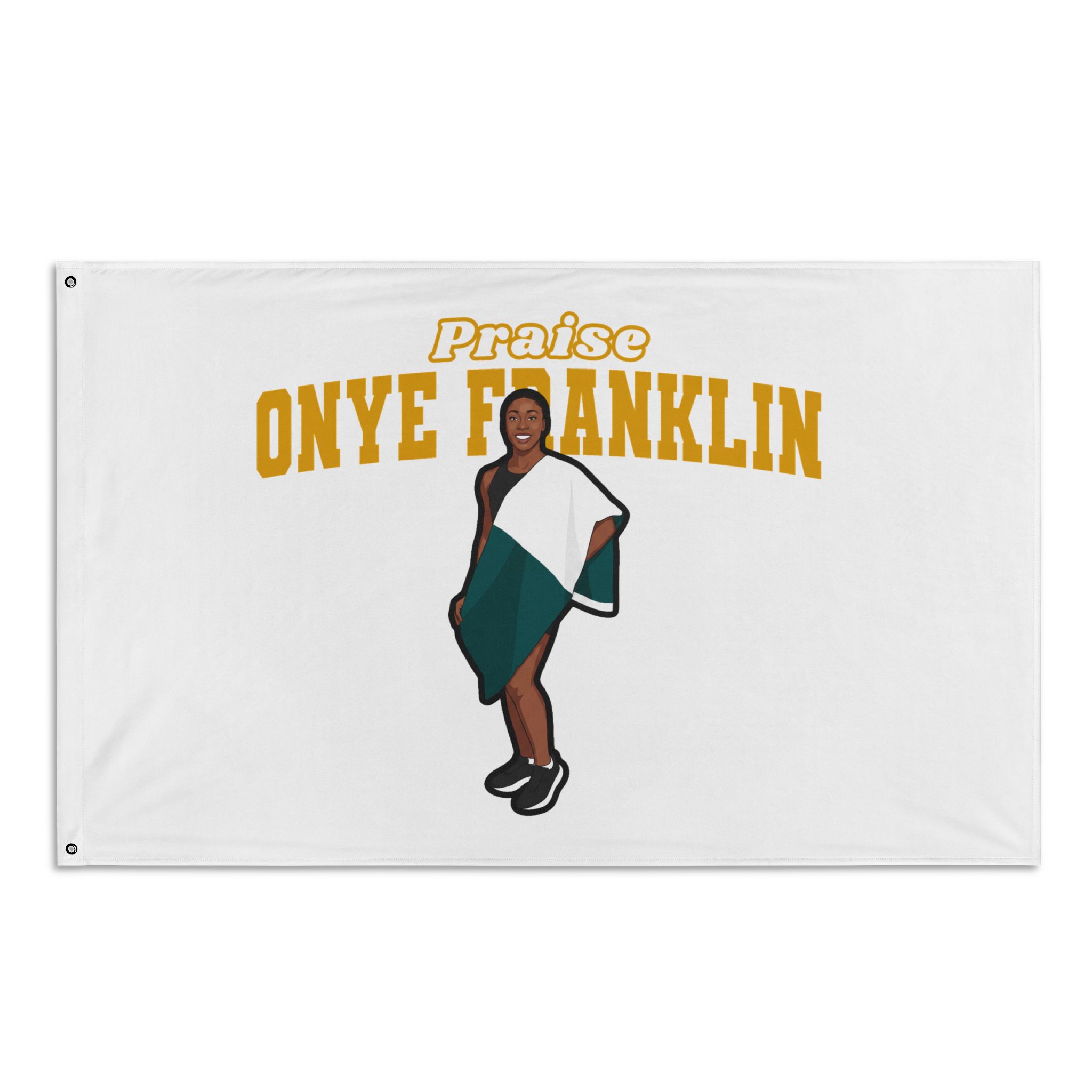 Flag (35 × 56 in) — character_name_arch in Classic