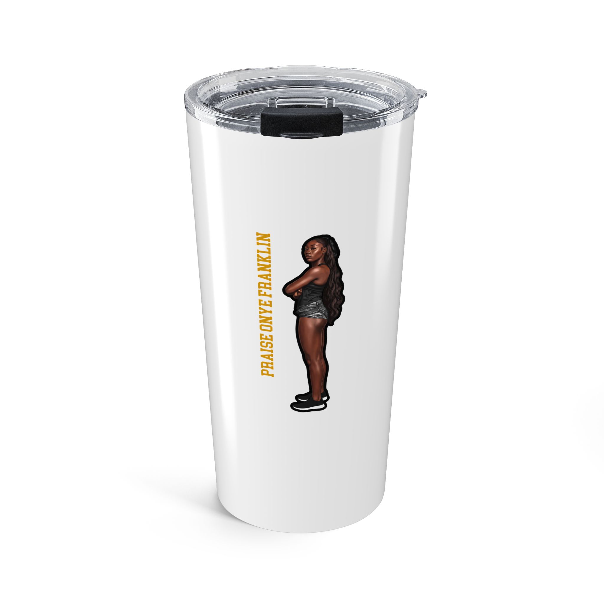 20oz Tumbler — character_name_vertical in Classic