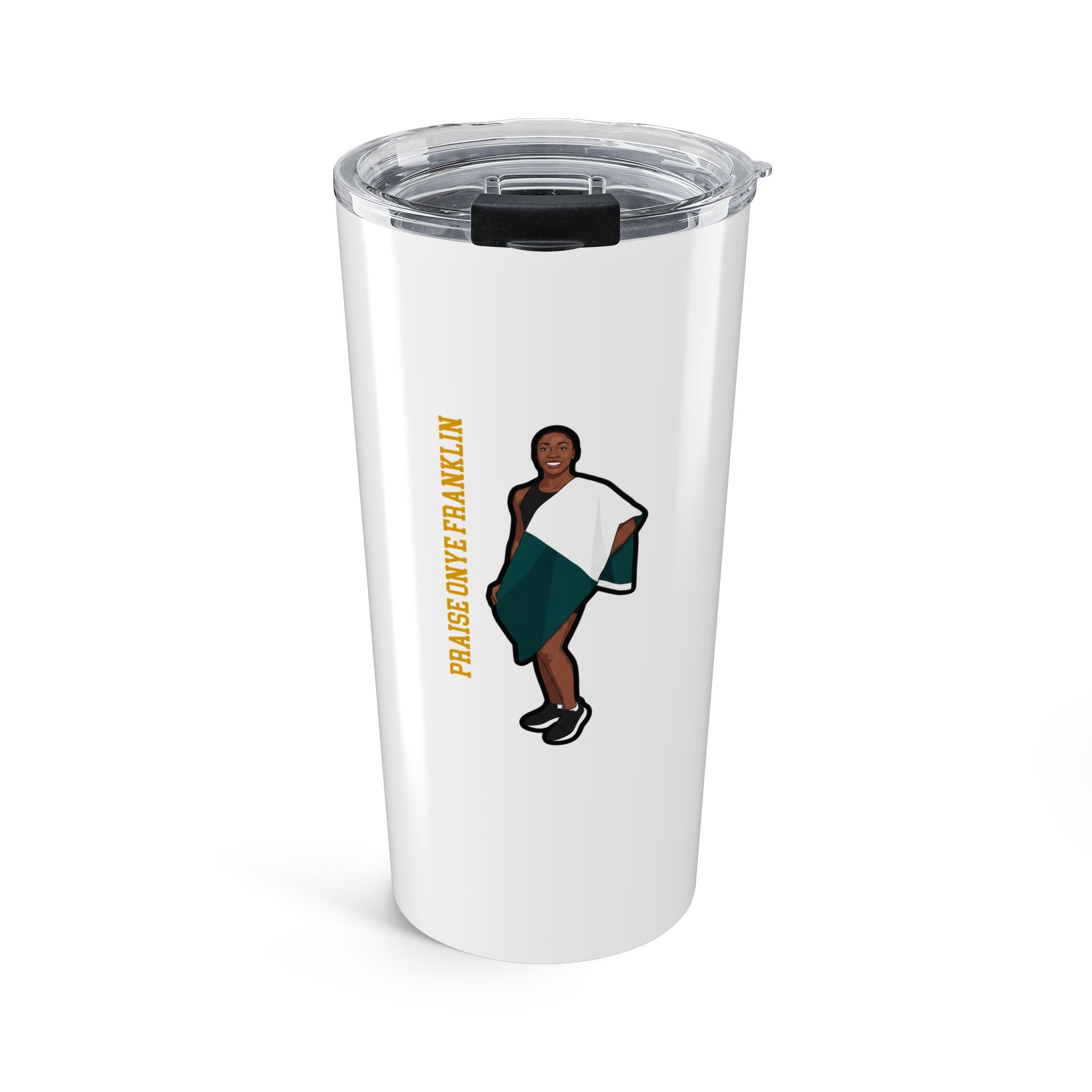 20oz Tumbler — character_name_vertical in Classic