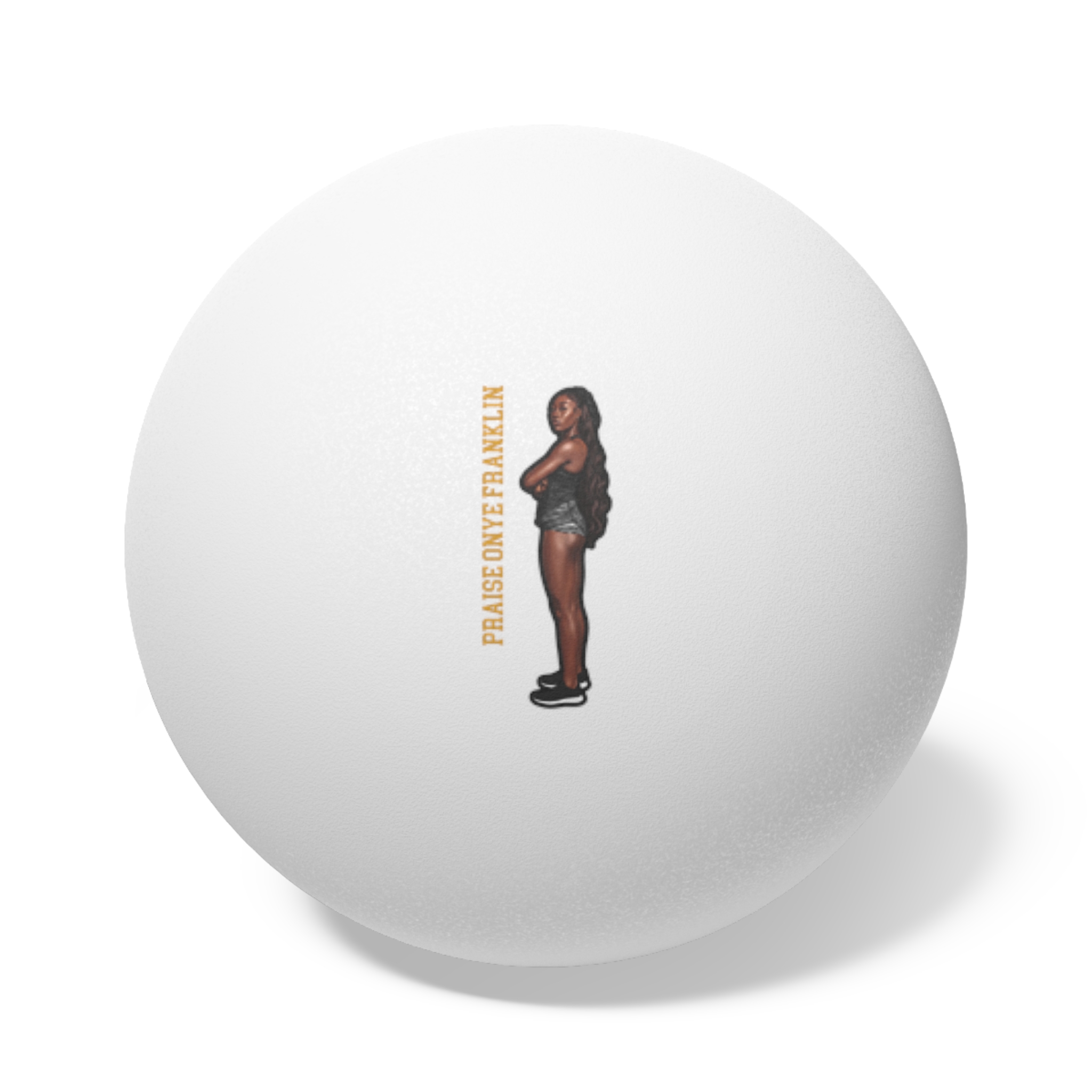 Ping Pong Balls, 6 pcs — character_name_vertical in White