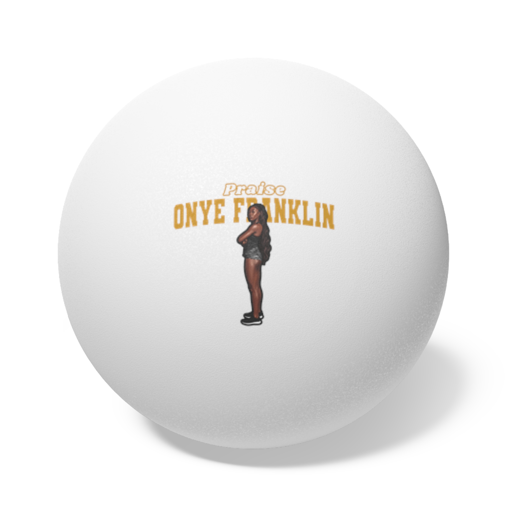 Ping Pong Balls, 6 pcs — character_name_arch in White