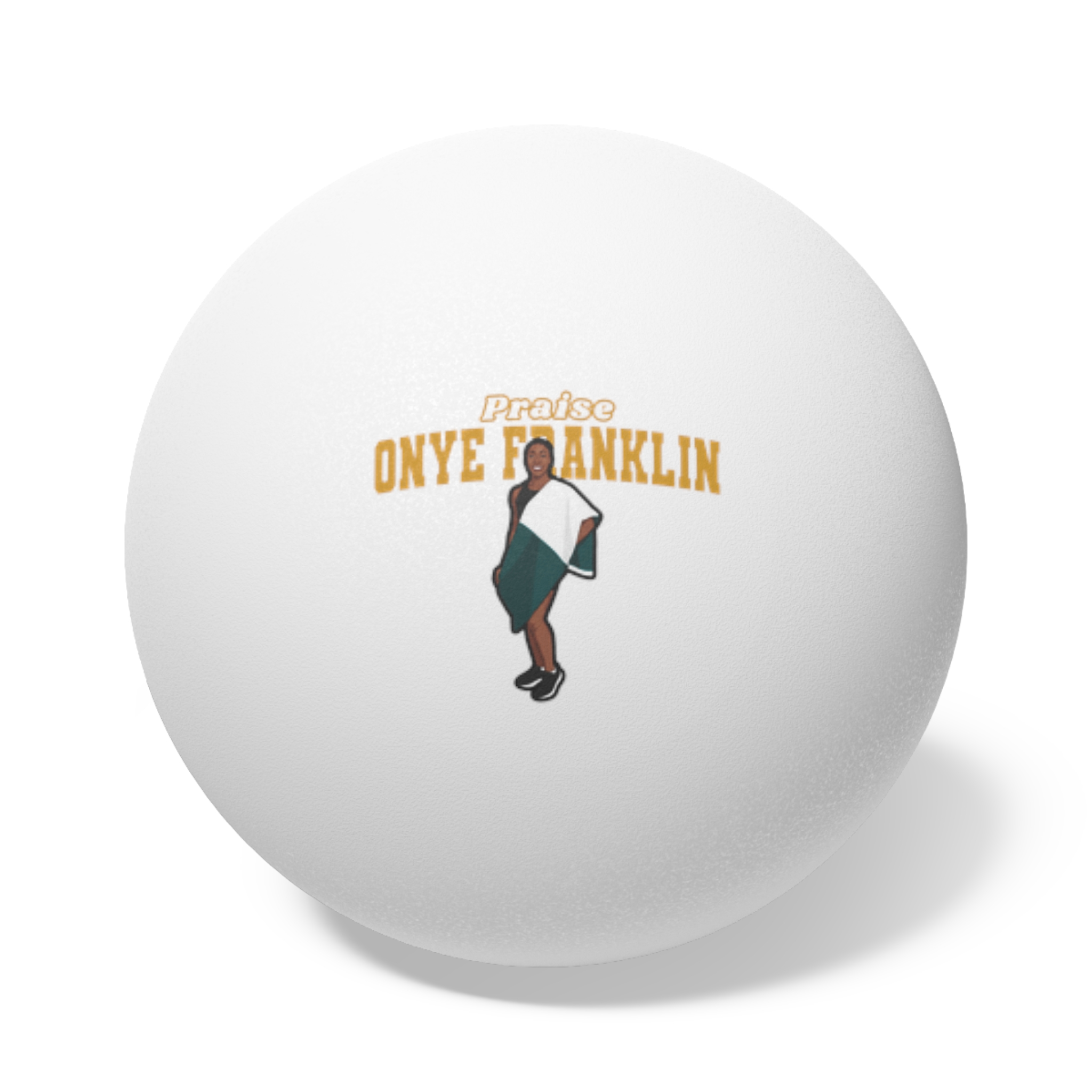 Ping Pong Balls, 6 pcs — character_name_arch in White