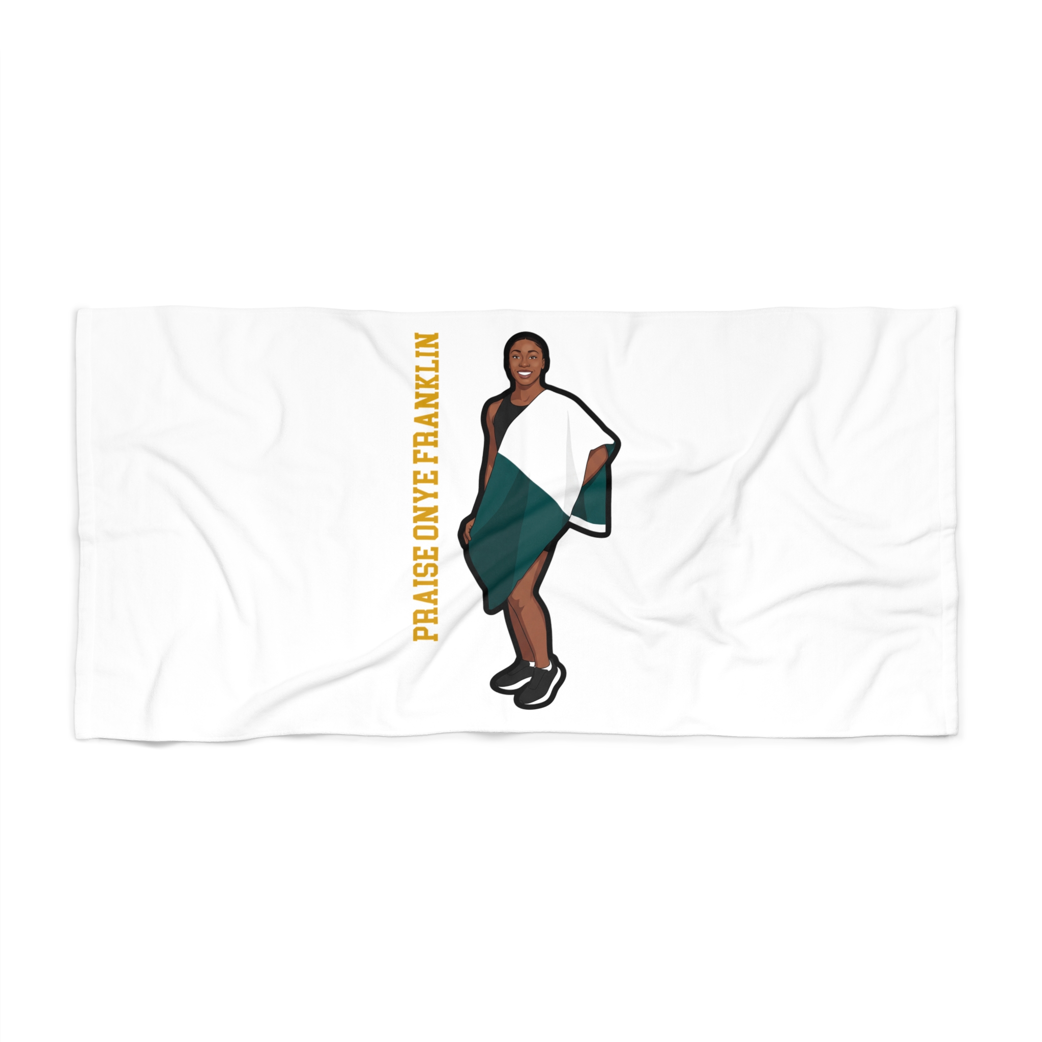 Beach Towel — character_name_vertical in Classic
