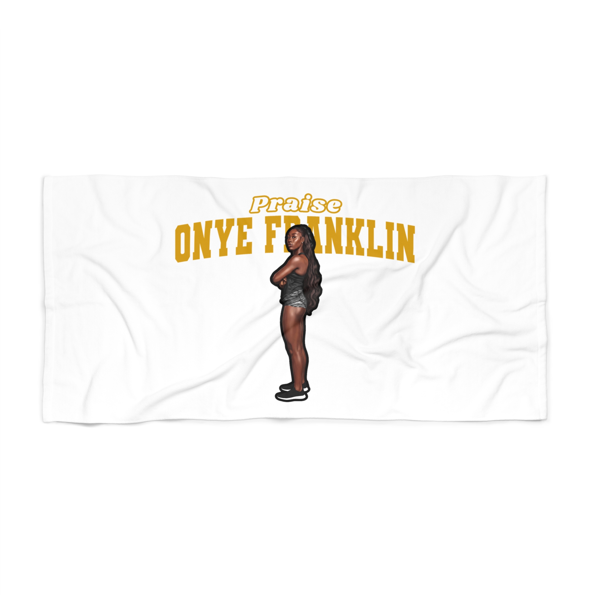 Beach Towel — character_name_arch in Classic