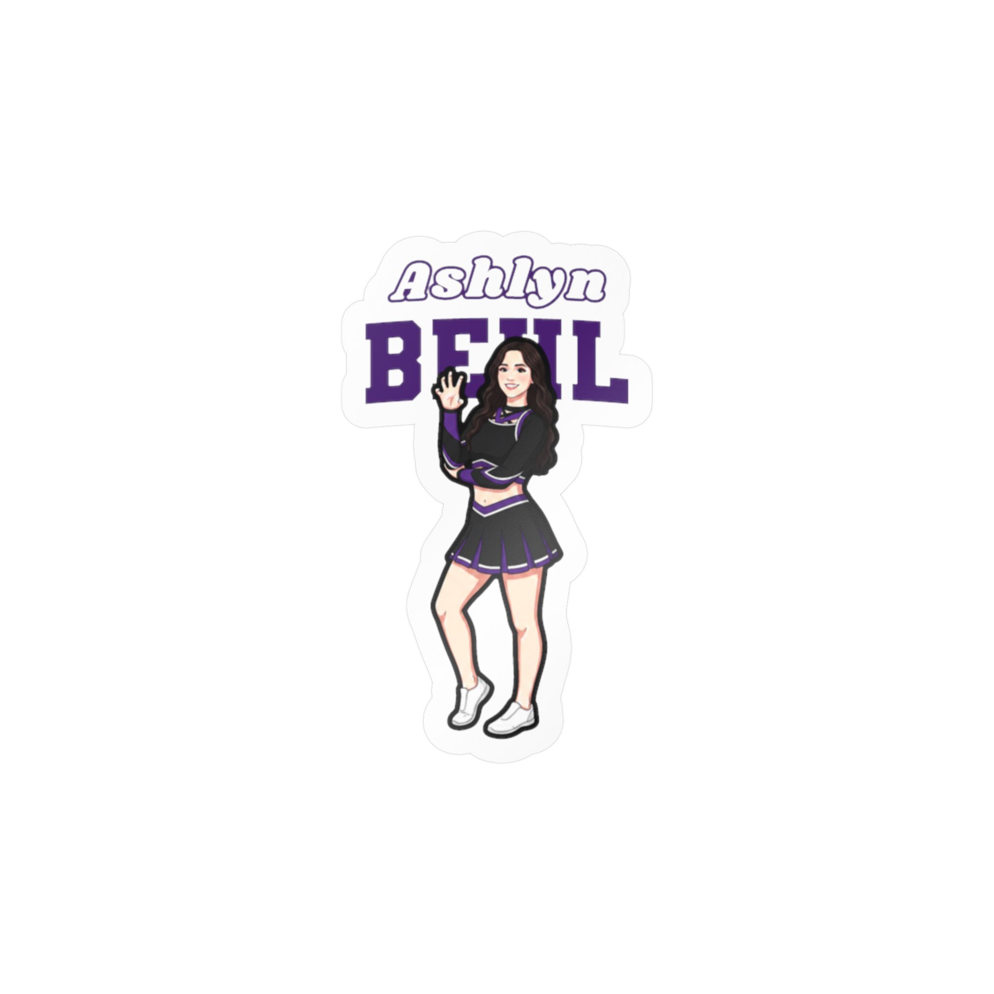 Vinyl Sticker — character_name_arch in Classic