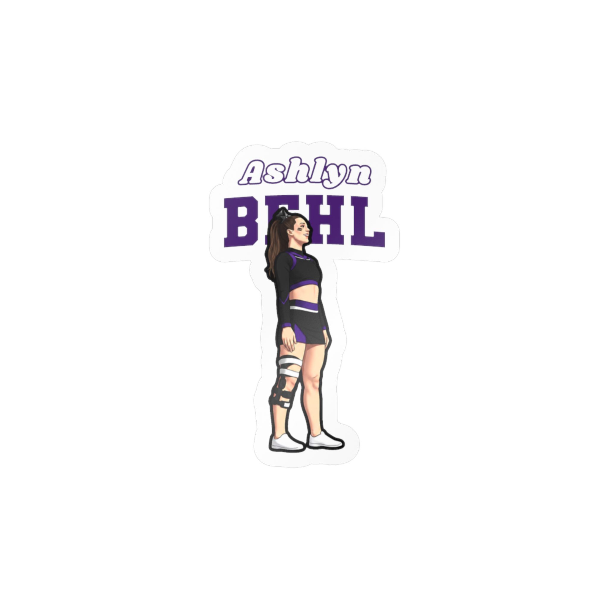 Vinyl Sticker — character_name_arch in Classic