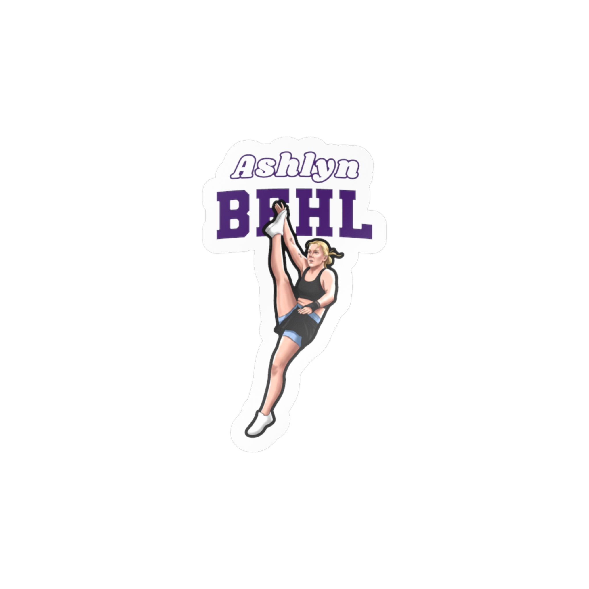 Vinyl Sticker — character_name_arch in Classic