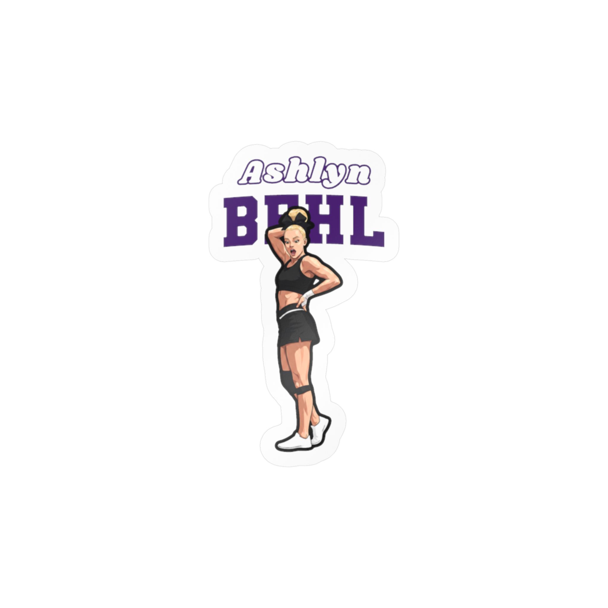 Vinyl Sticker — character_name_arch in Classic