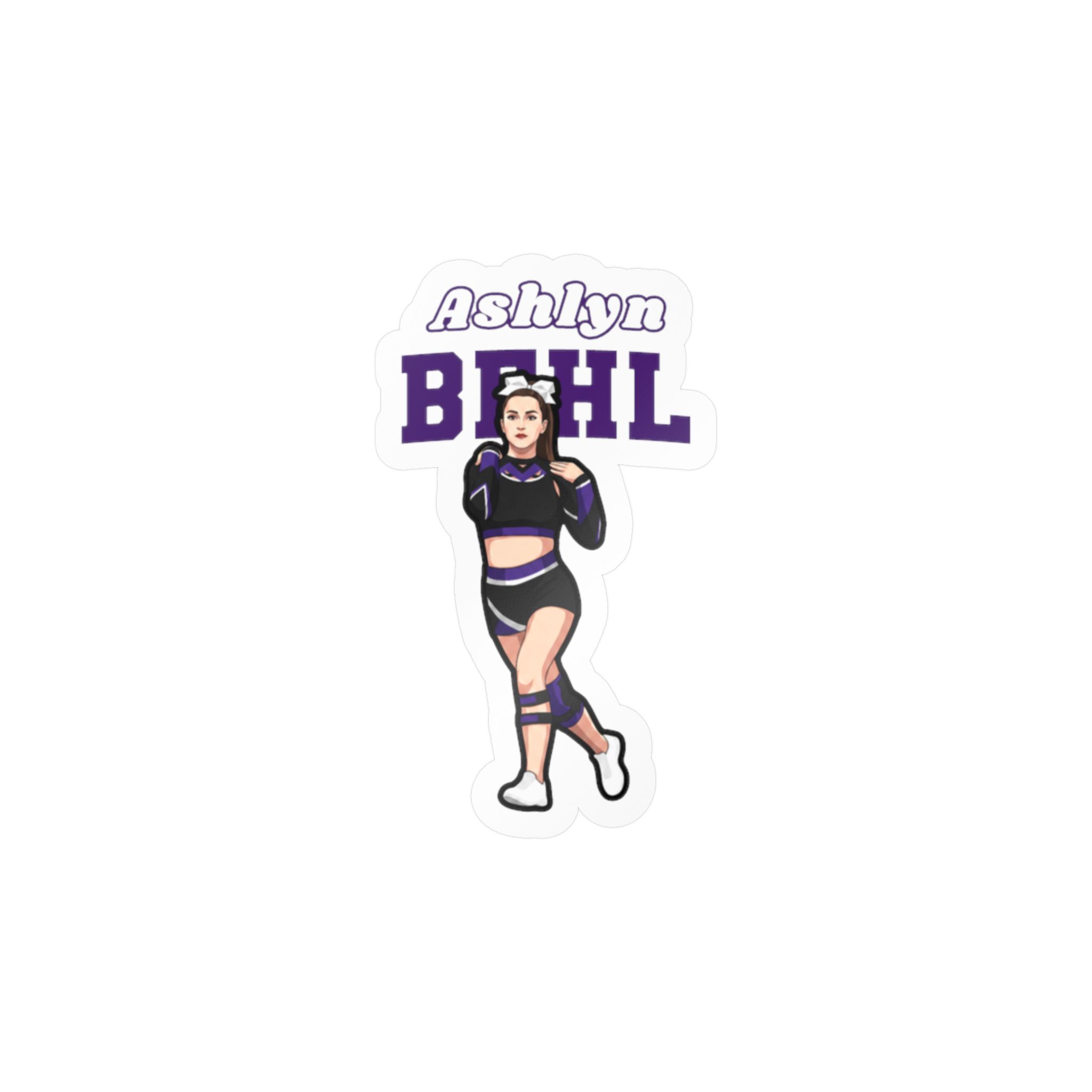 Vinyl Sticker — character_name_arch in Classic