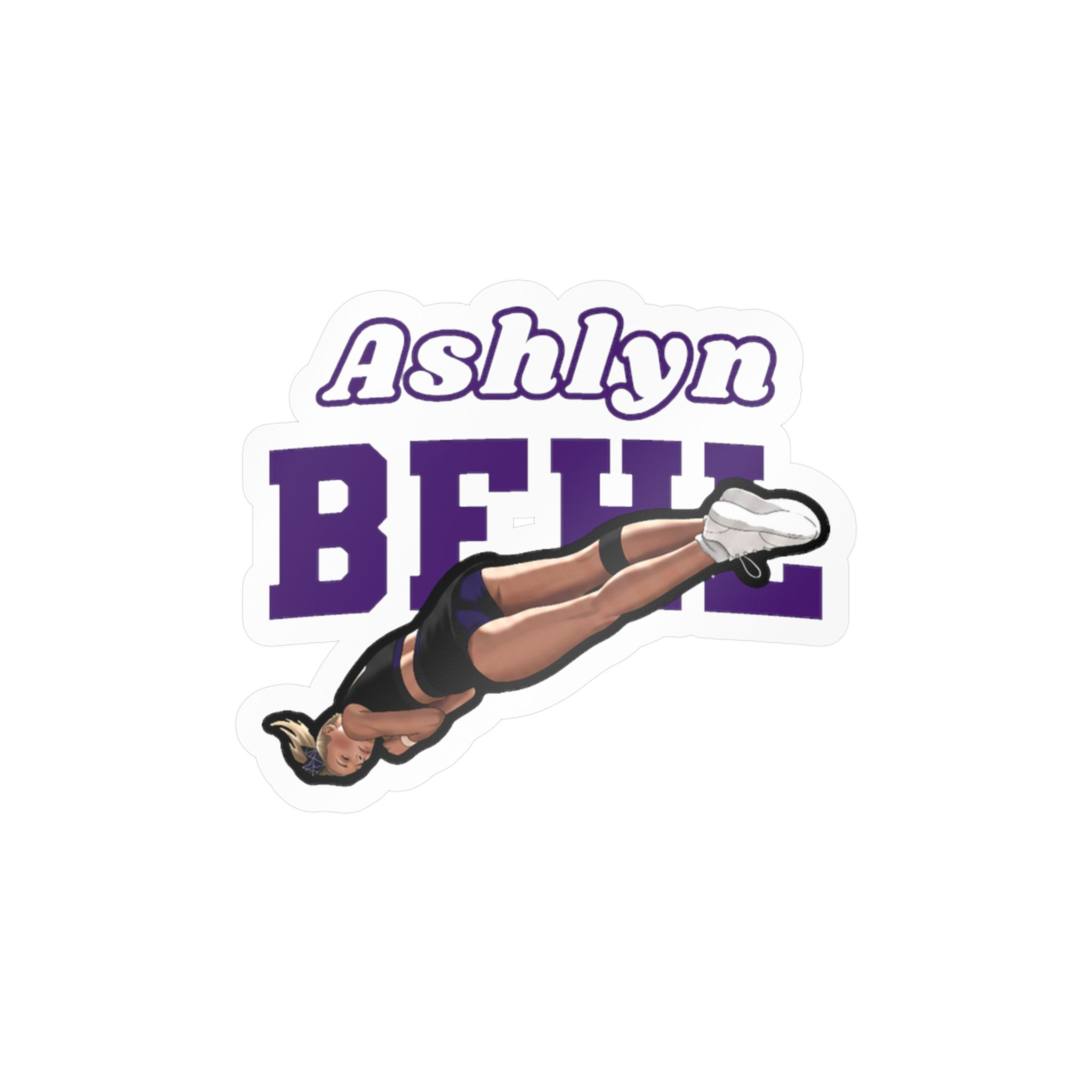 Vinyl Sticker — character_name_arch in Classic