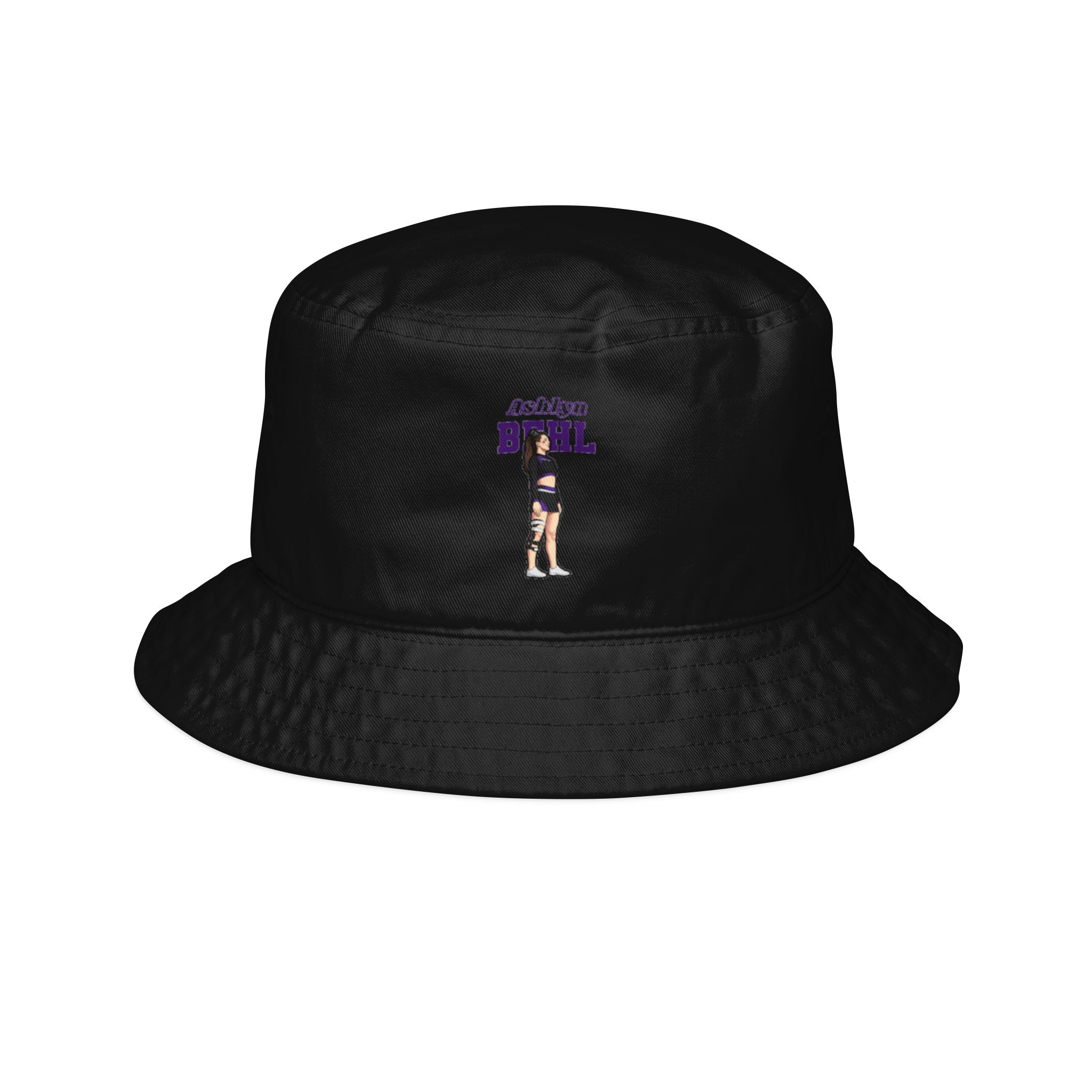 Bucket Hat — character_name_arch in Black