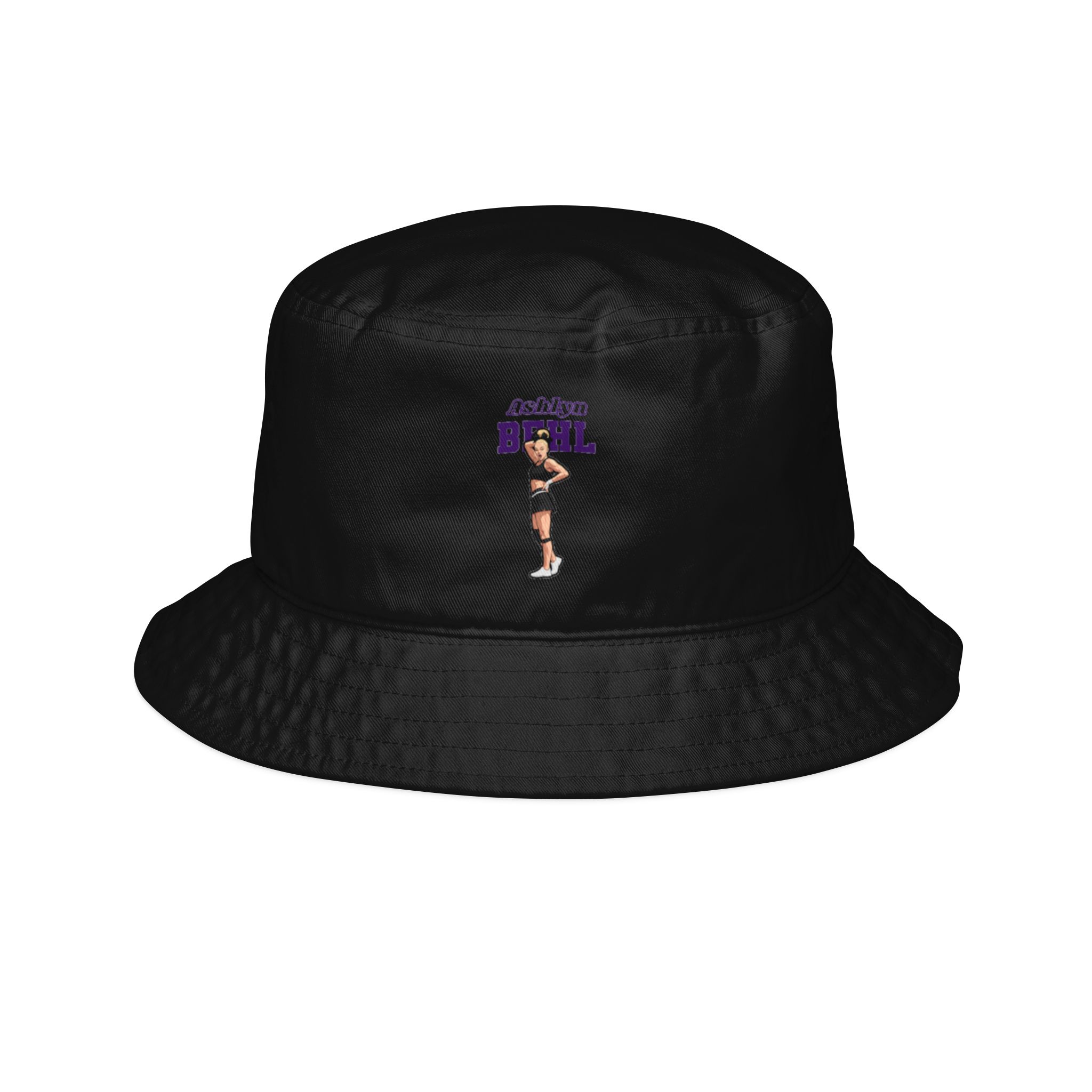 Bucket Hat — character_name_arch in Black
