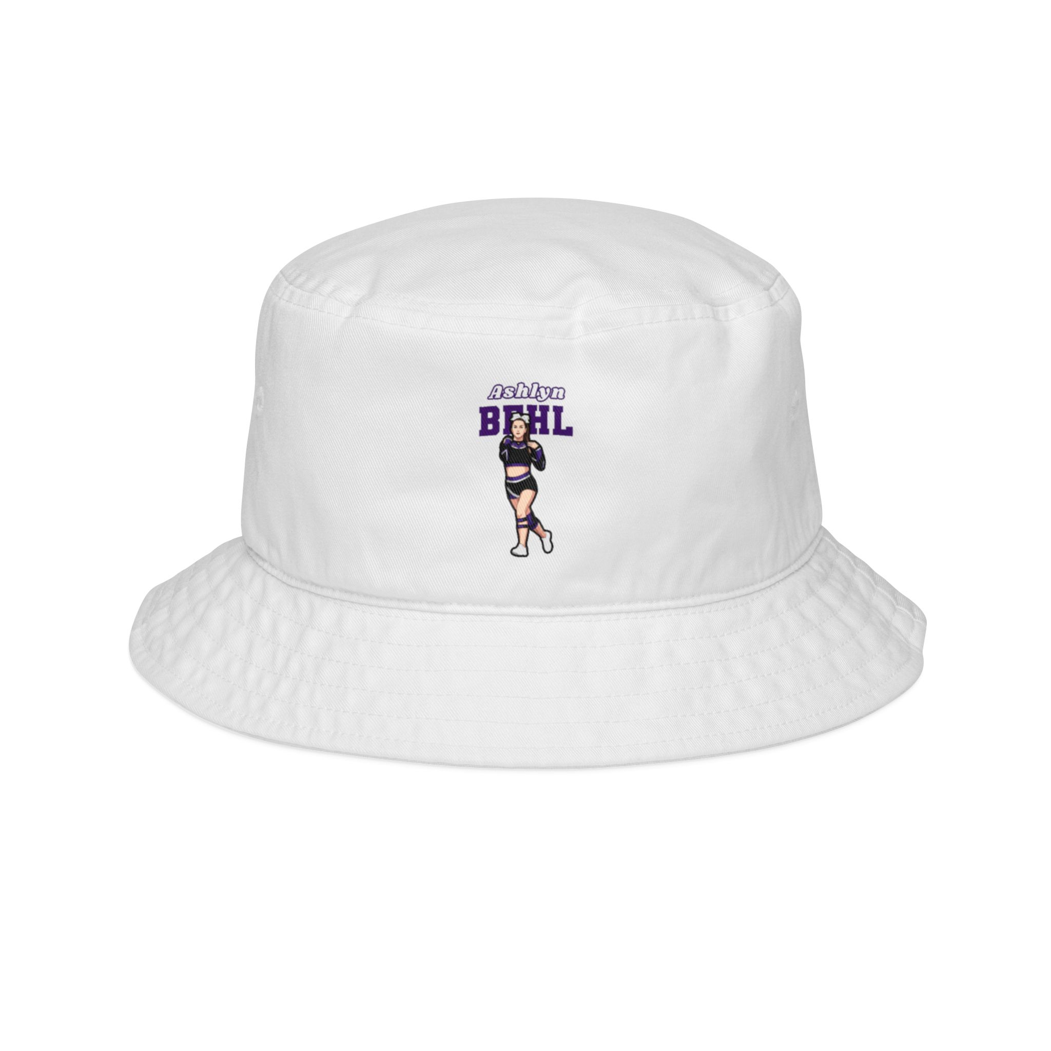 Bucket Hat — character_name_arch in White