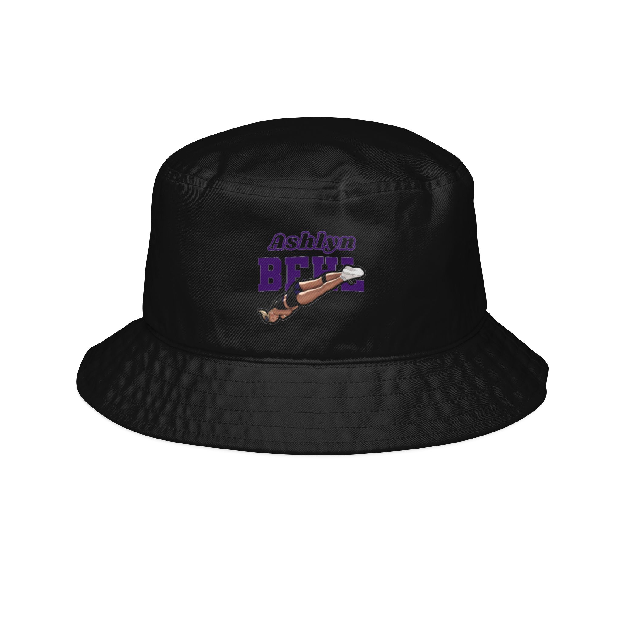 Bucket Hat — character_name_arch in Black