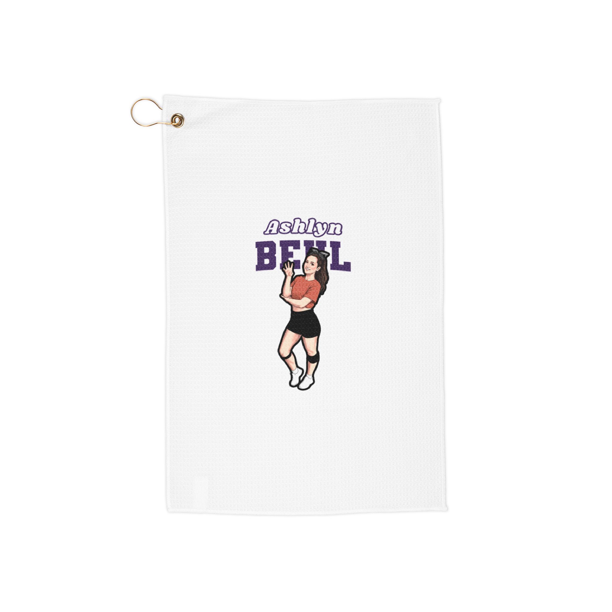 Golf Towel — character_name_arch in Classic