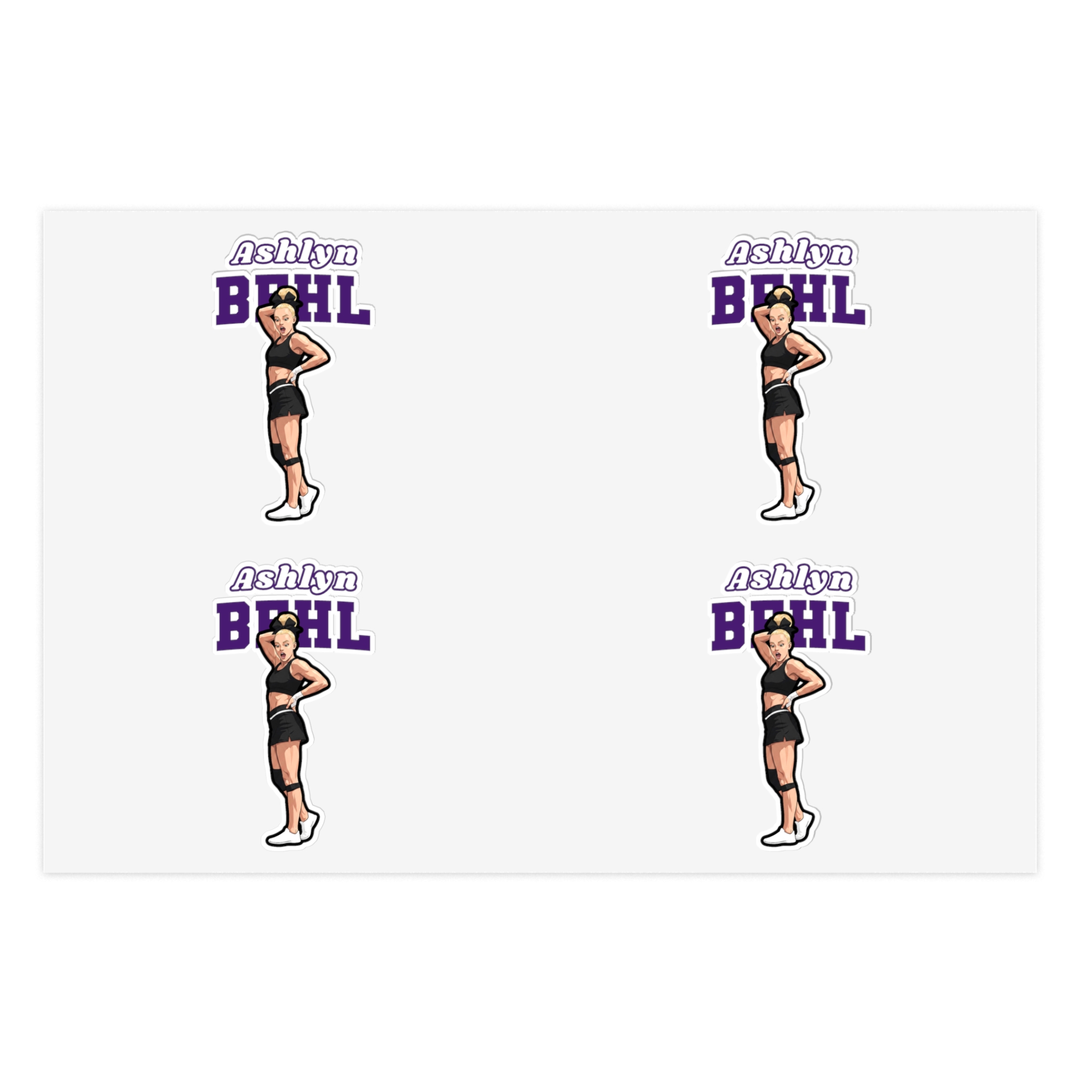 Sticker Sheet — character_name_arch in Classic