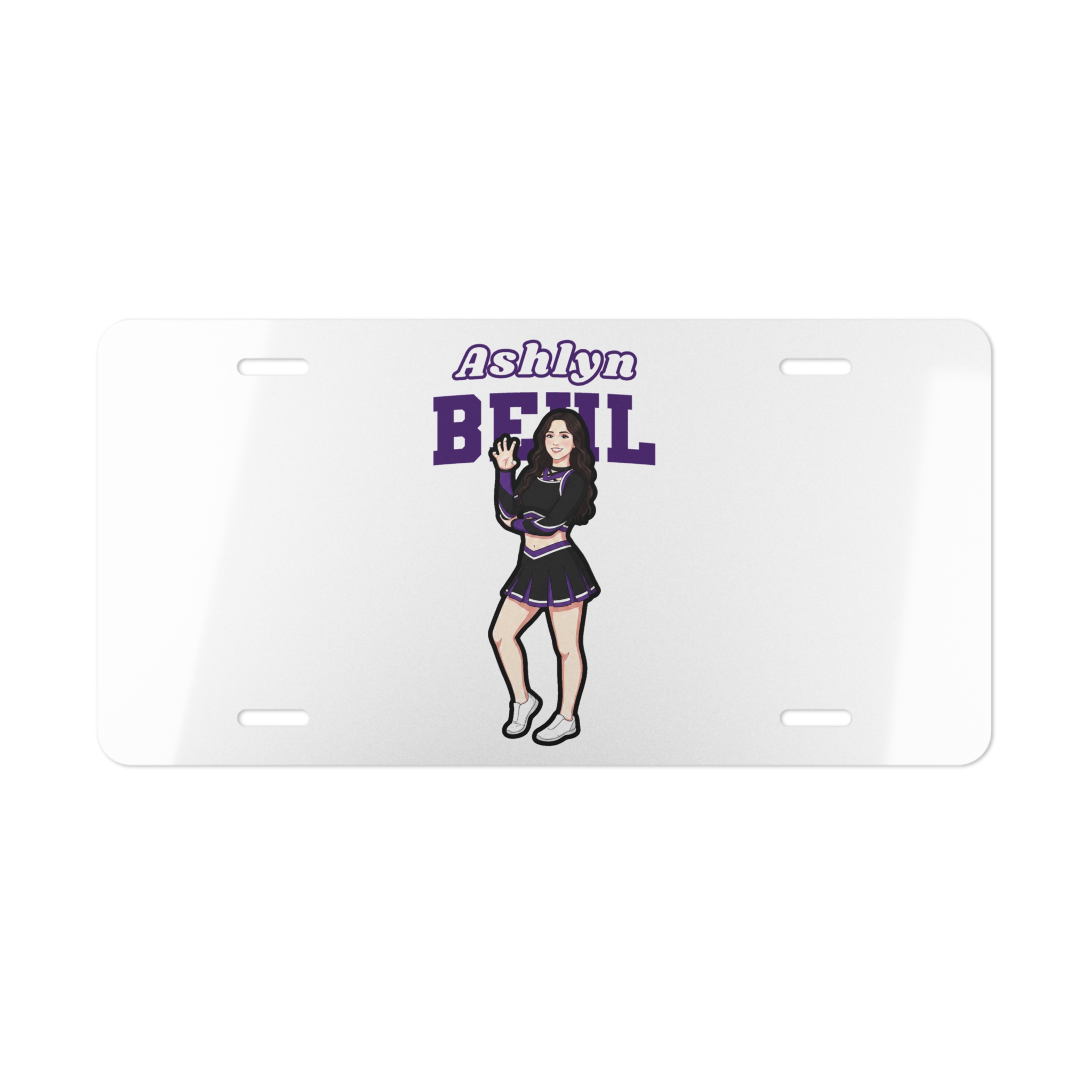 License Plate — character_name_arch in Classic