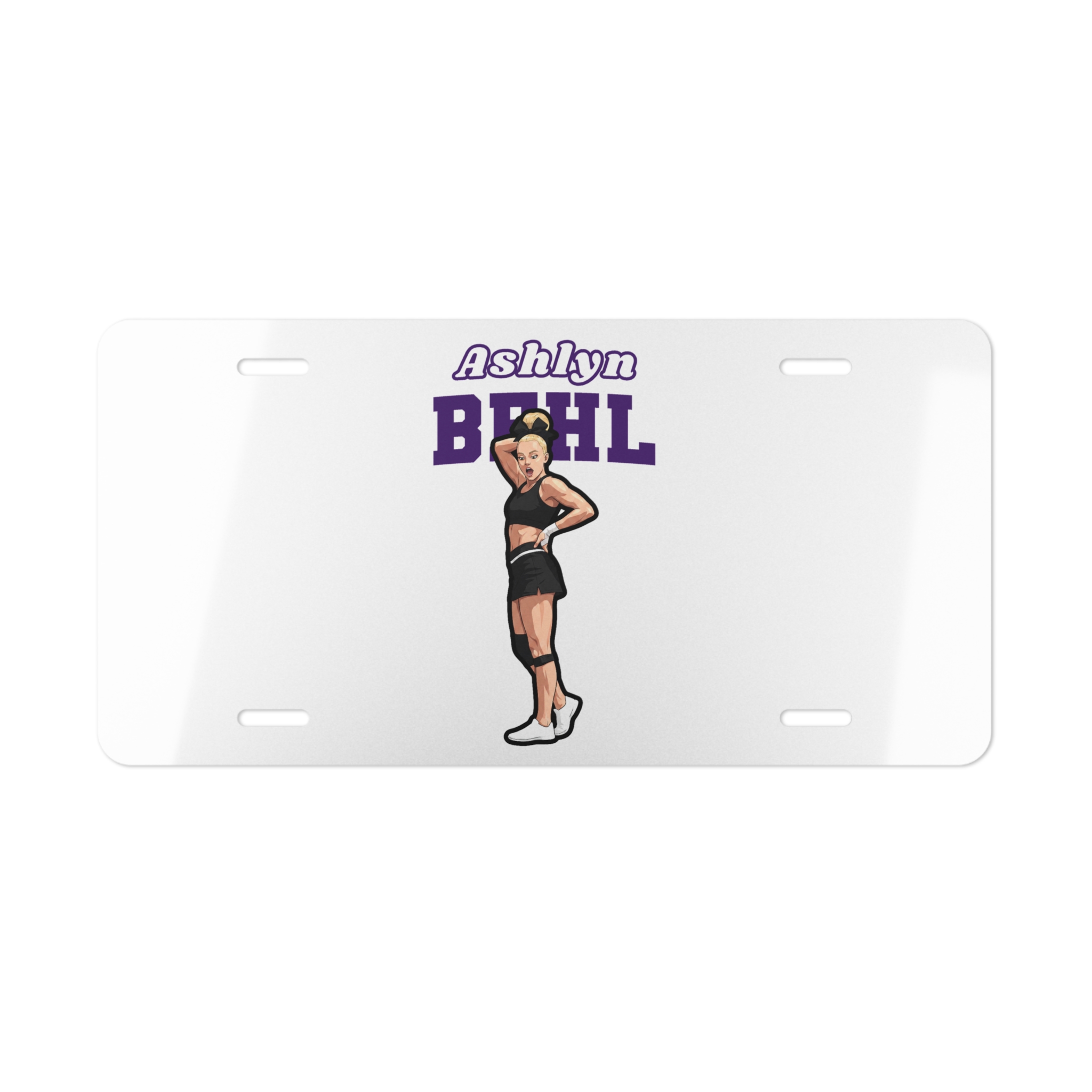 License Plate — character_name_arch in Classic