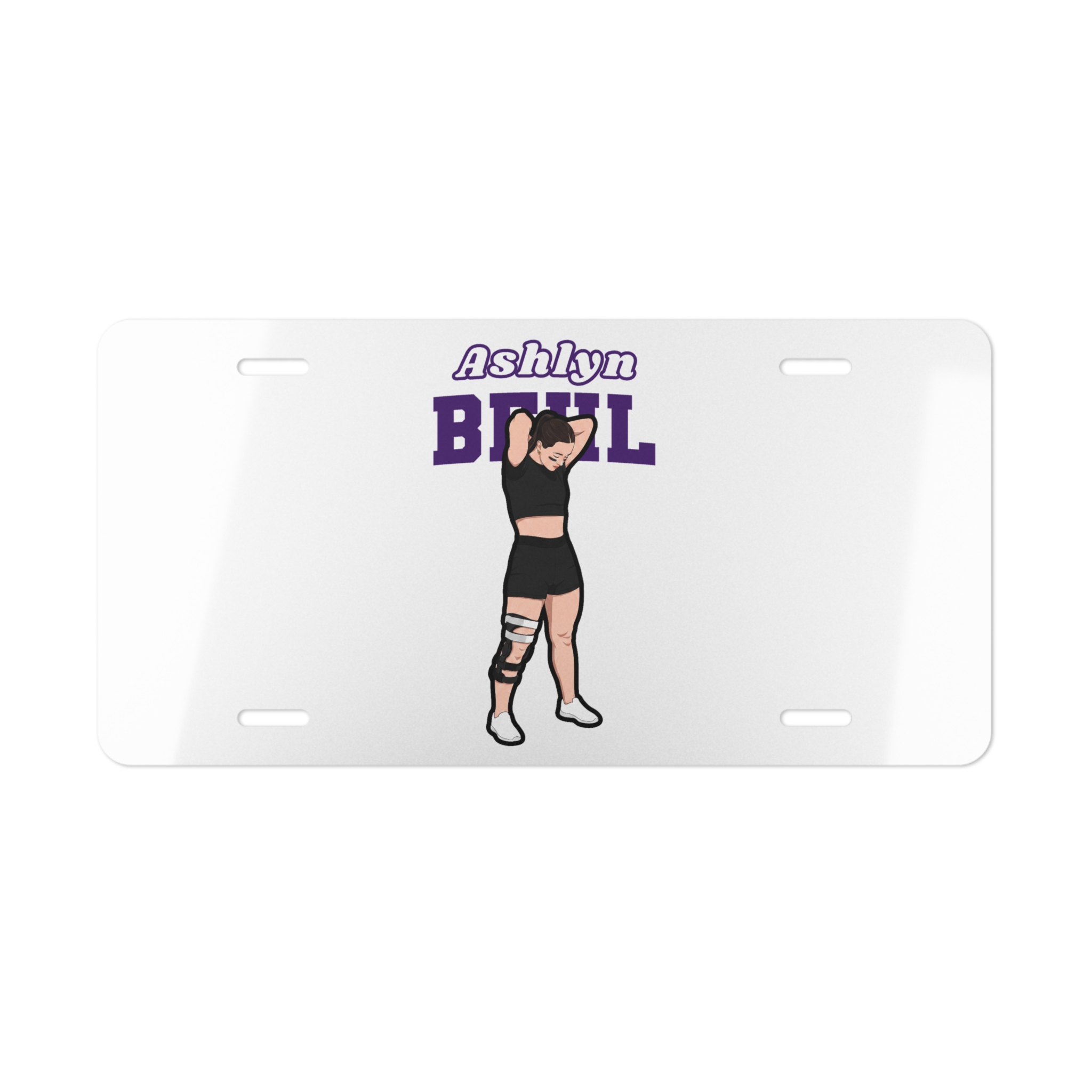License Plate — character_name_arch in Classic