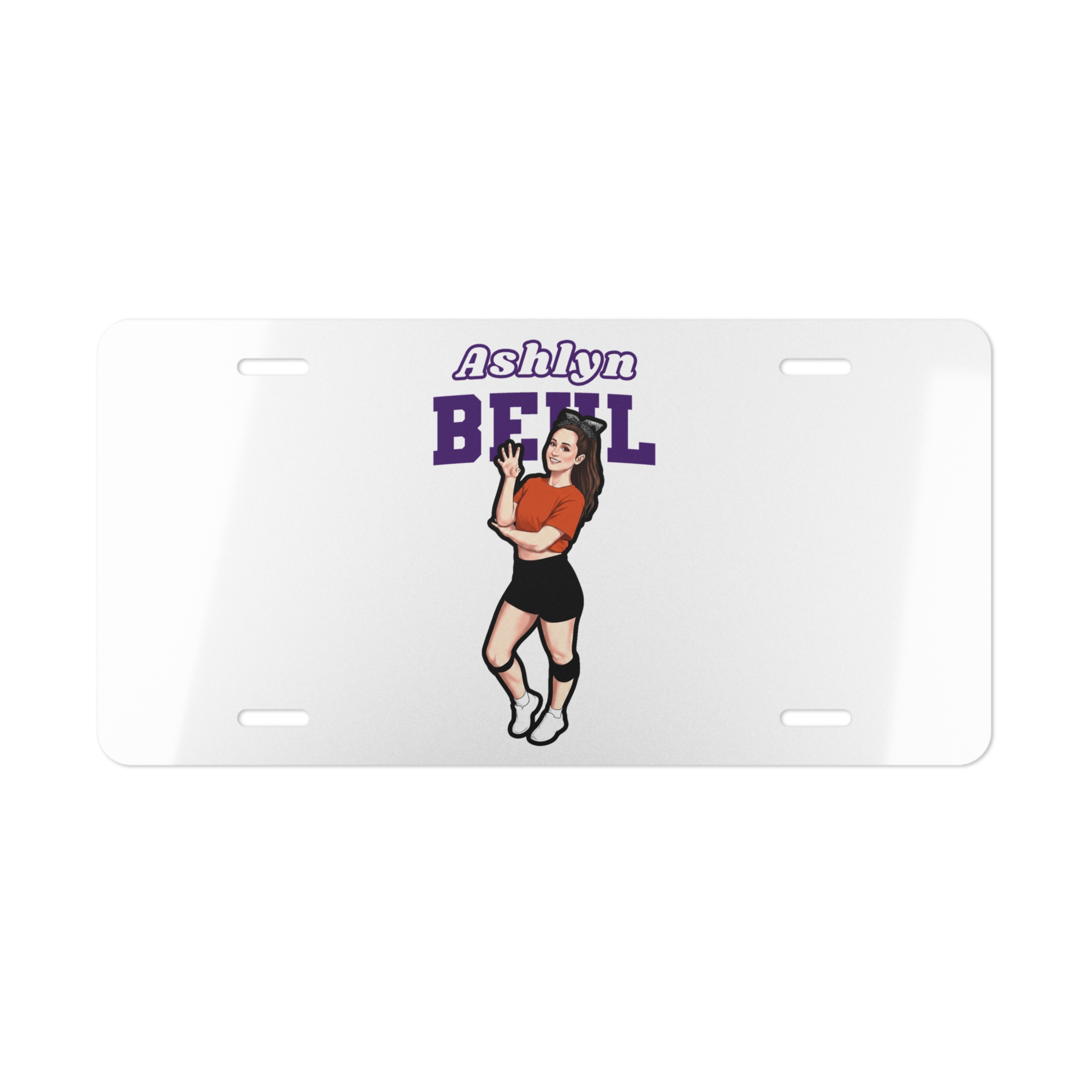 License Plate — character_name_arch in Classic