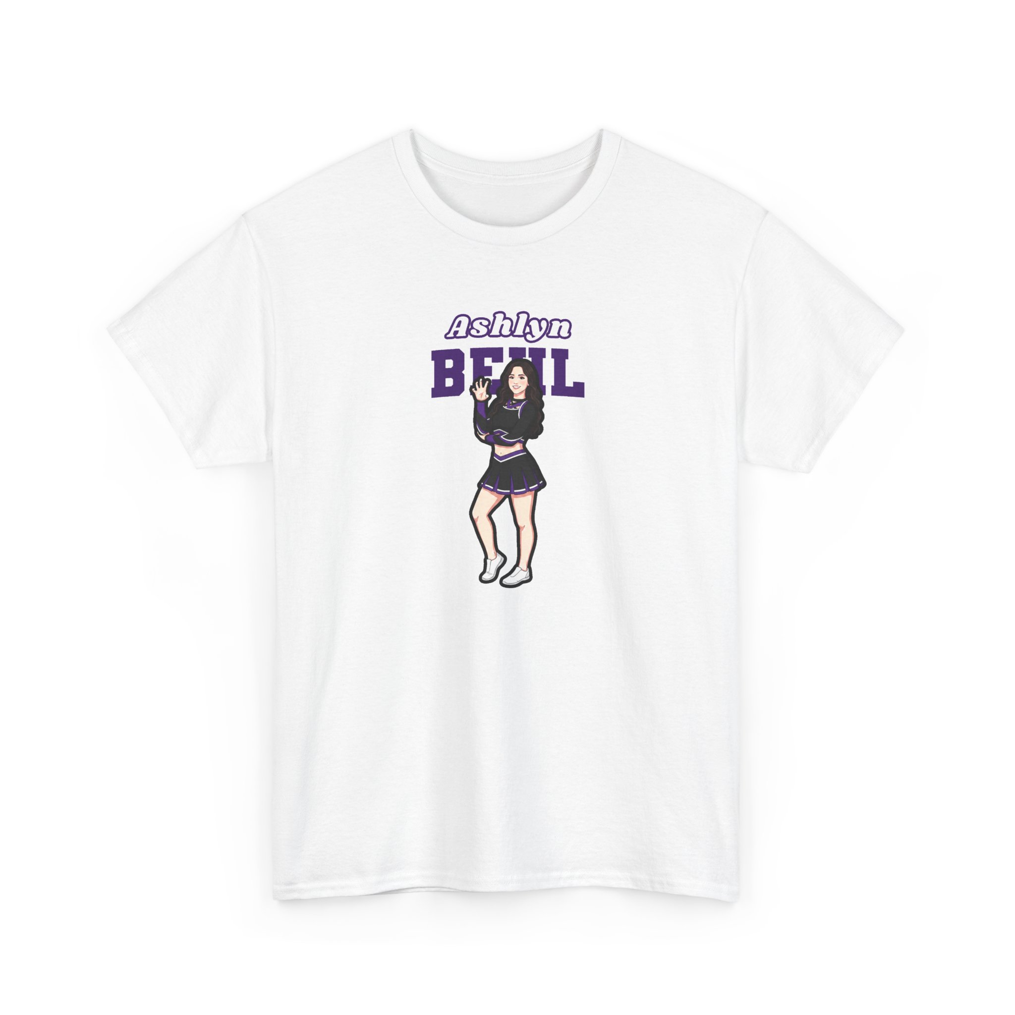 Tee — character_name_arch in White