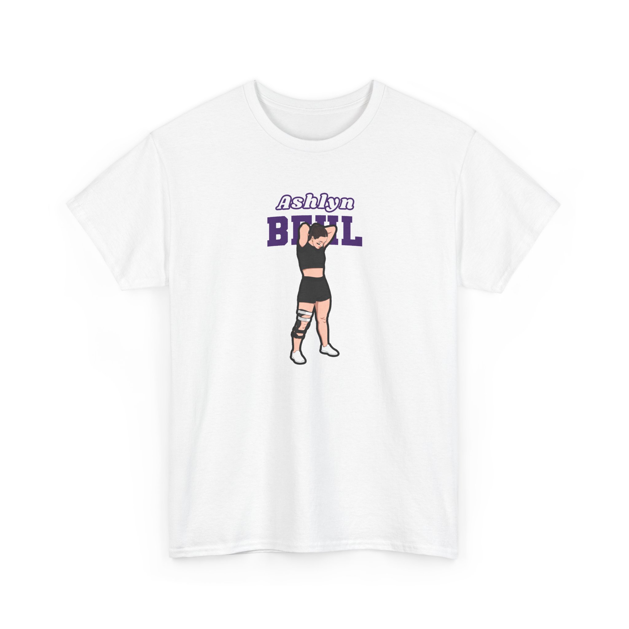 Tee — character_name_arch in White