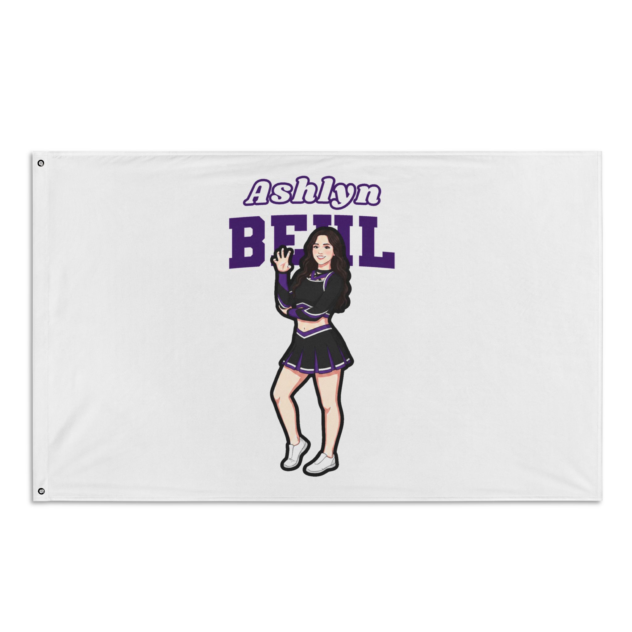 Flag (35 × 56 in) — character_name_arch in Classic