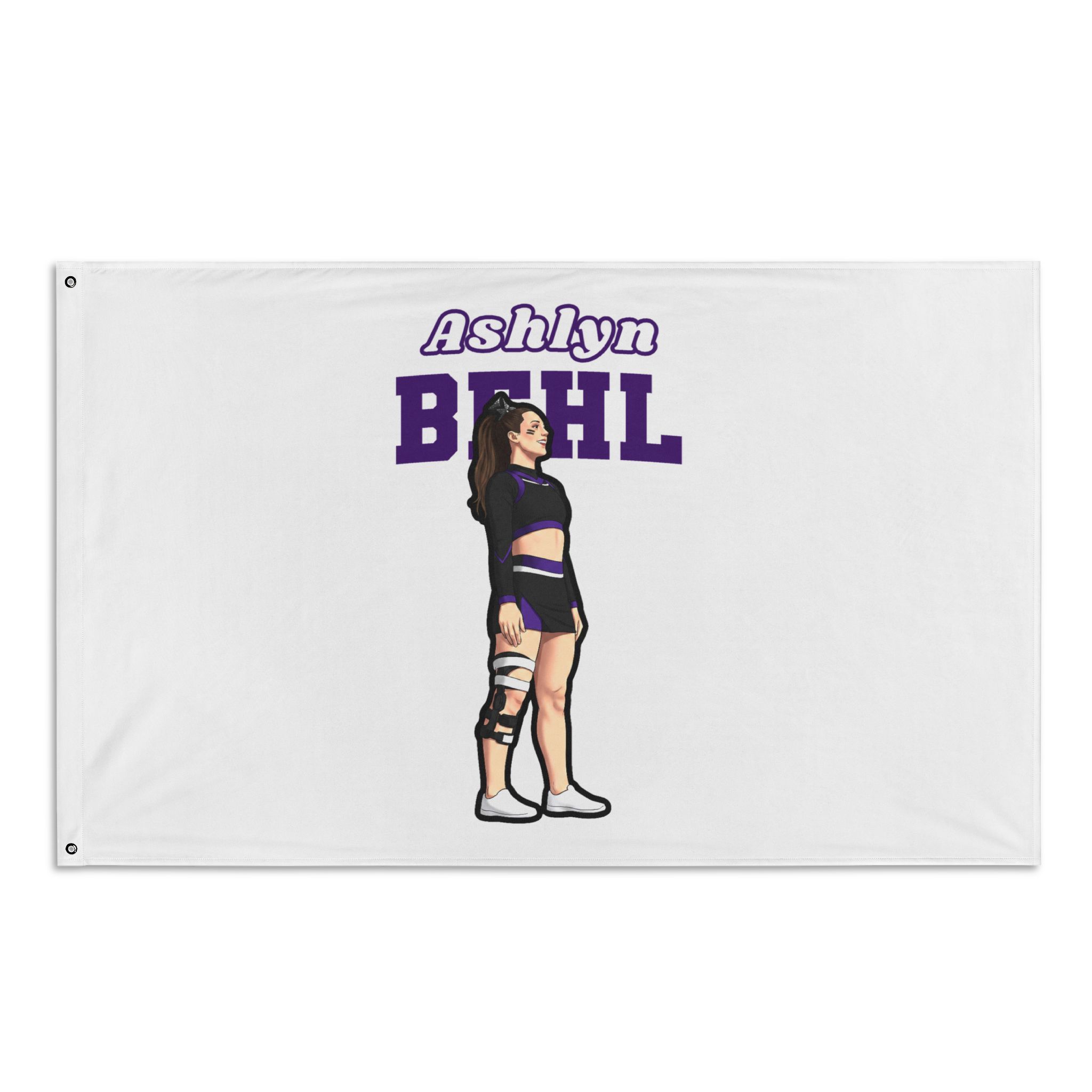 Flag (35 × 56 in) — character_name_arch in Classic