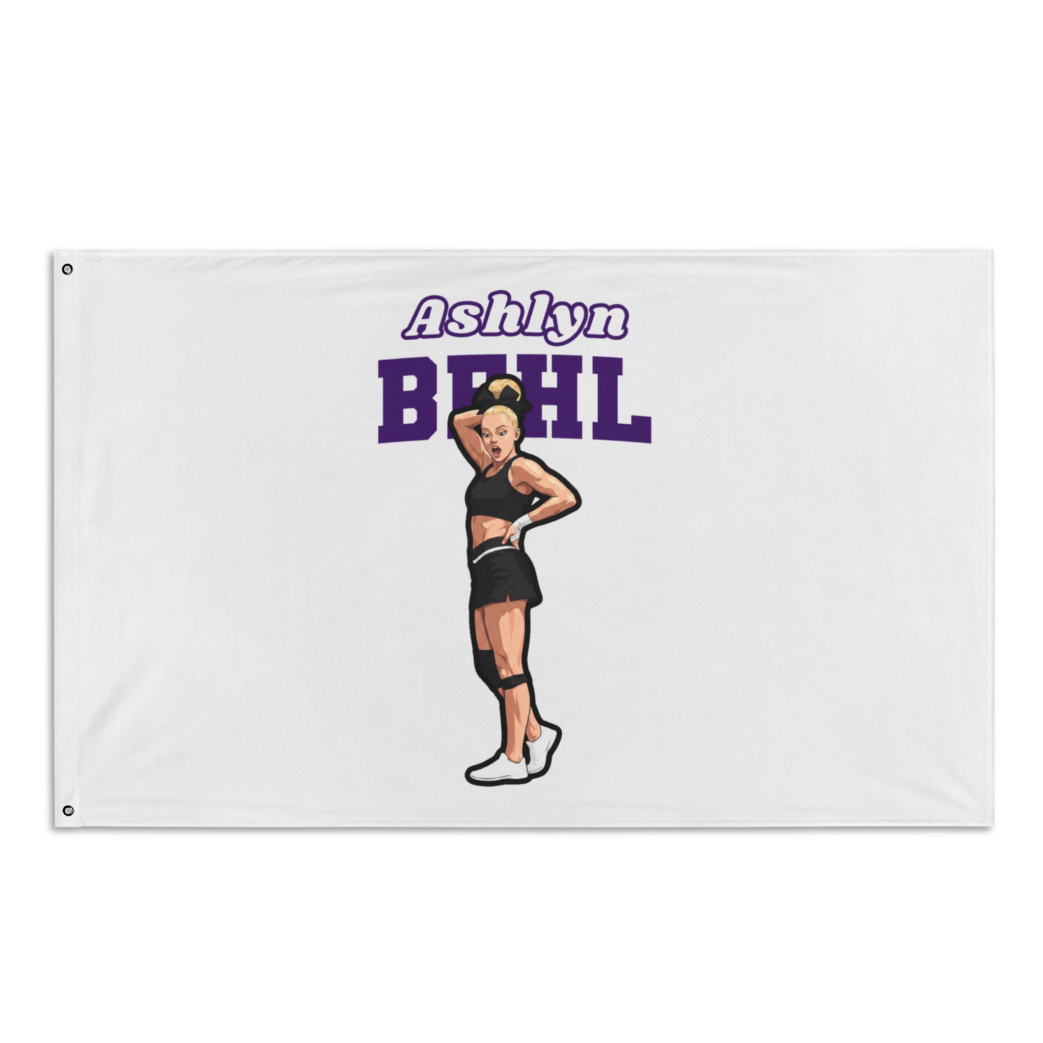 Flag (35 × 56 in) — character_name_arch in Classic
