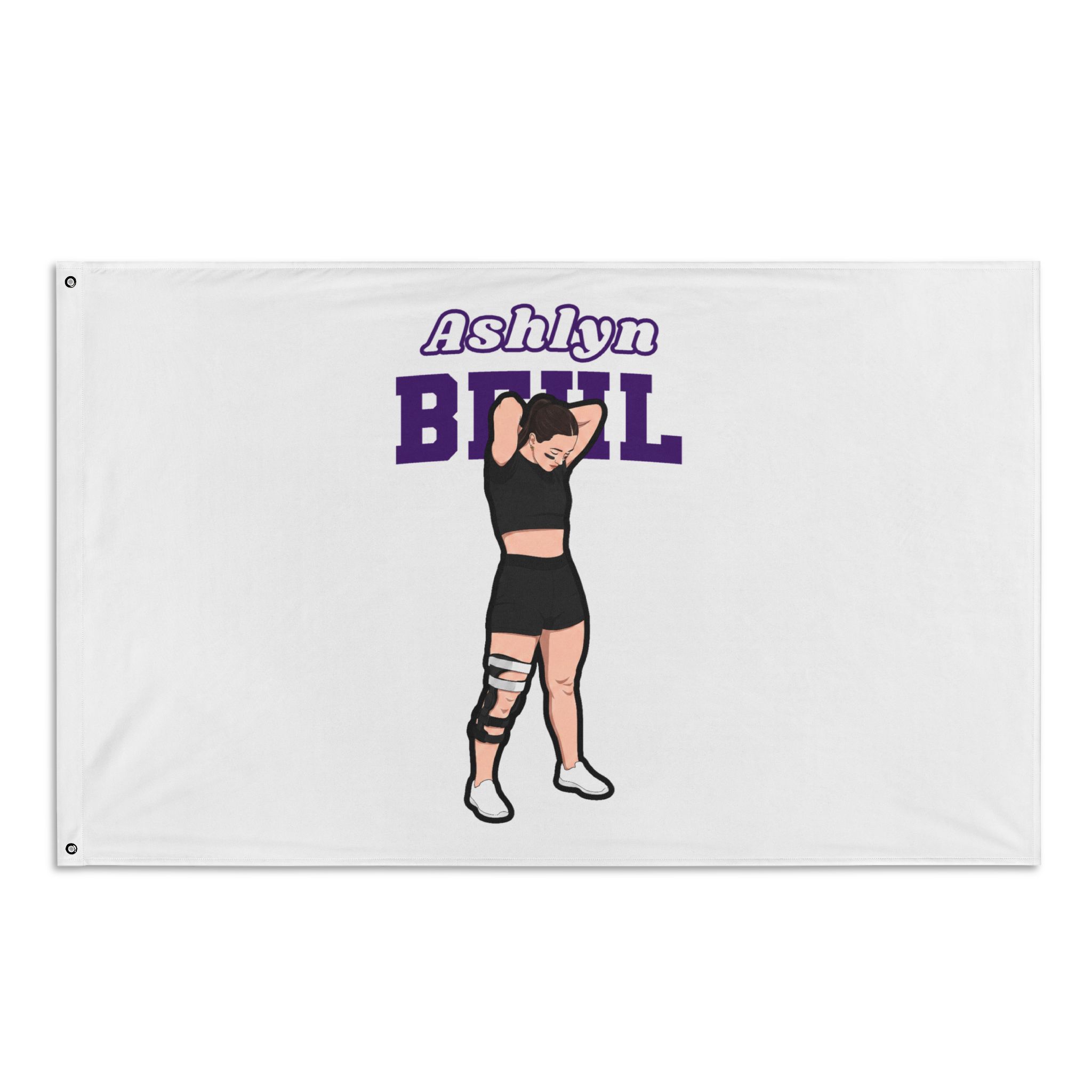 Flag (35 × 56 in) — character_name_arch in Classic