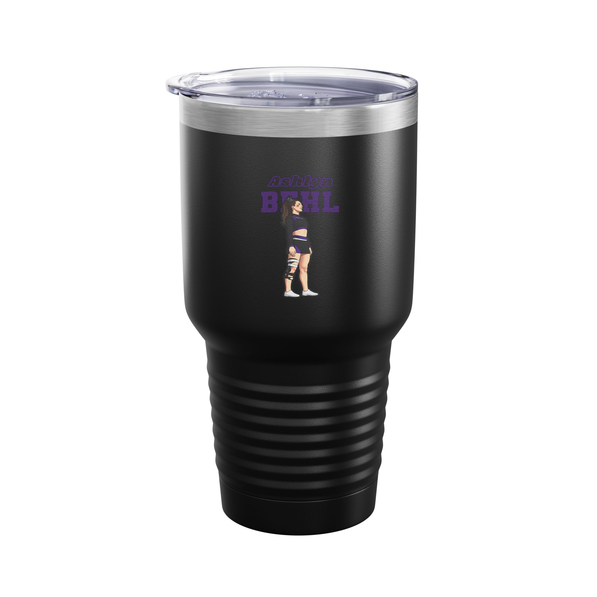 30oz Tumbler — character_name_arch in Black