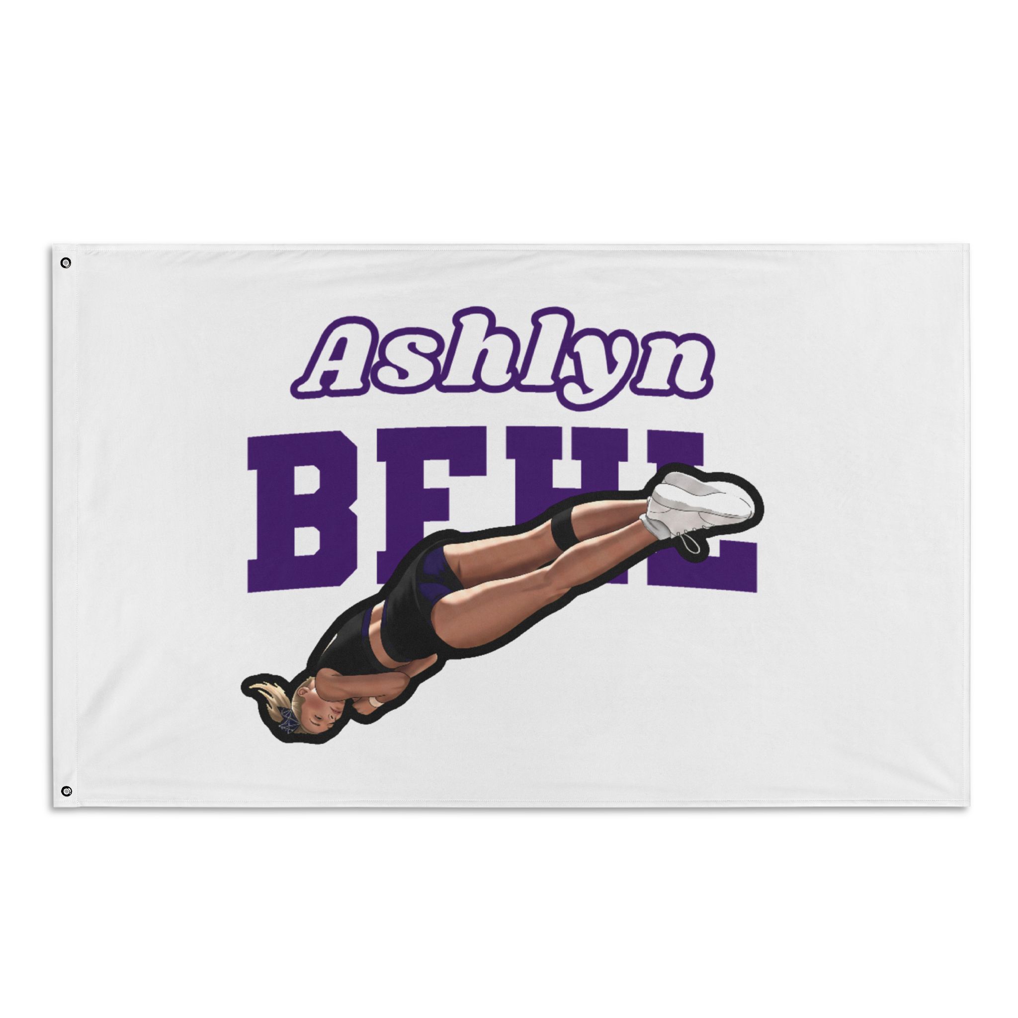 Flag (35 × 56 in) — character_name_arch in Classic
