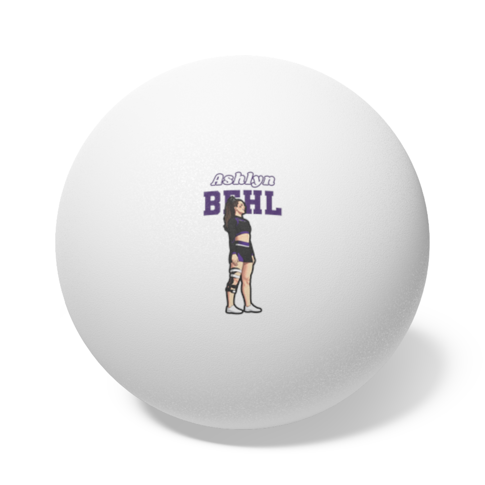 Ping Pong Balls, 6 pcs — character_name_arch in White