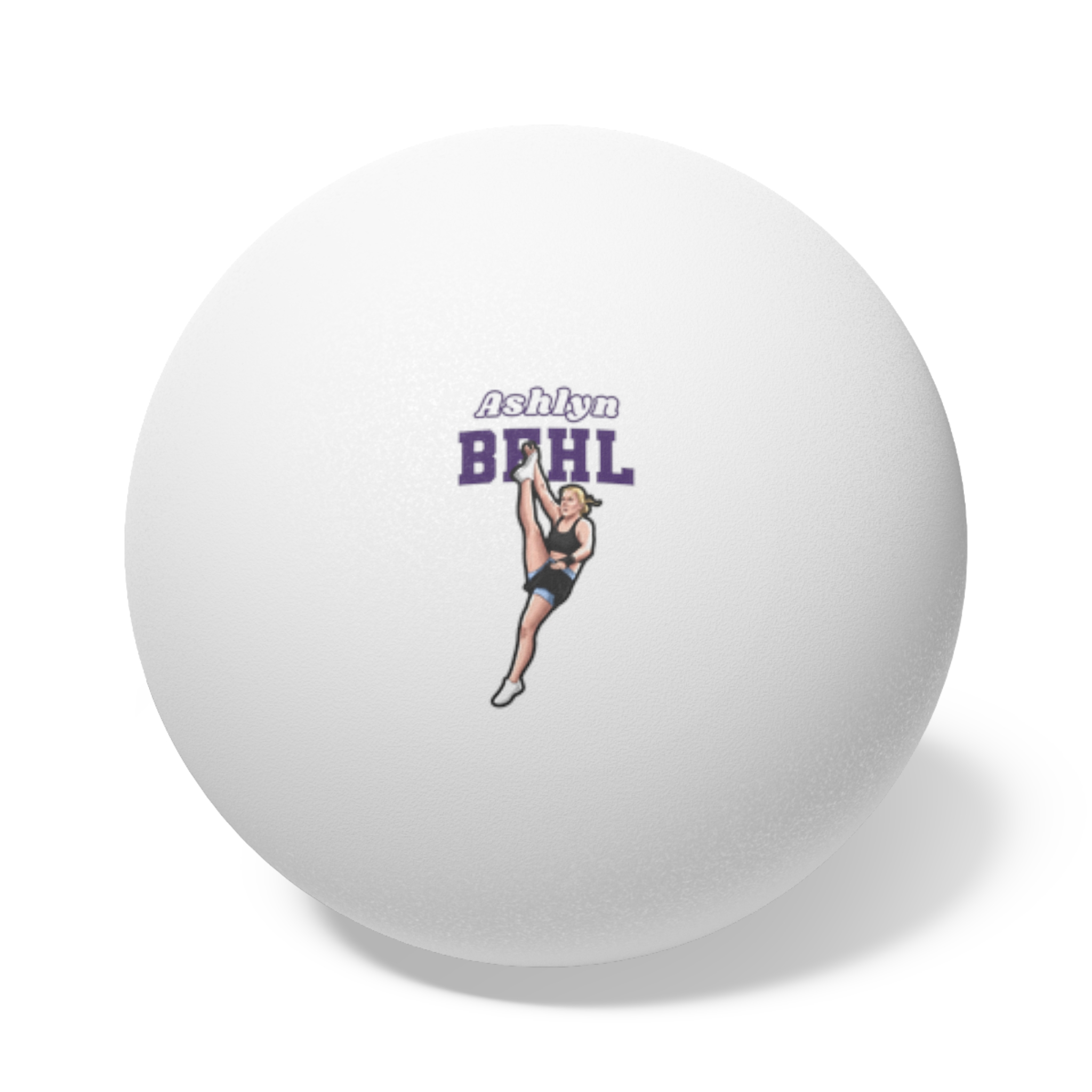 Ping Pong Balls, 6 pcs — character_name_arch in White