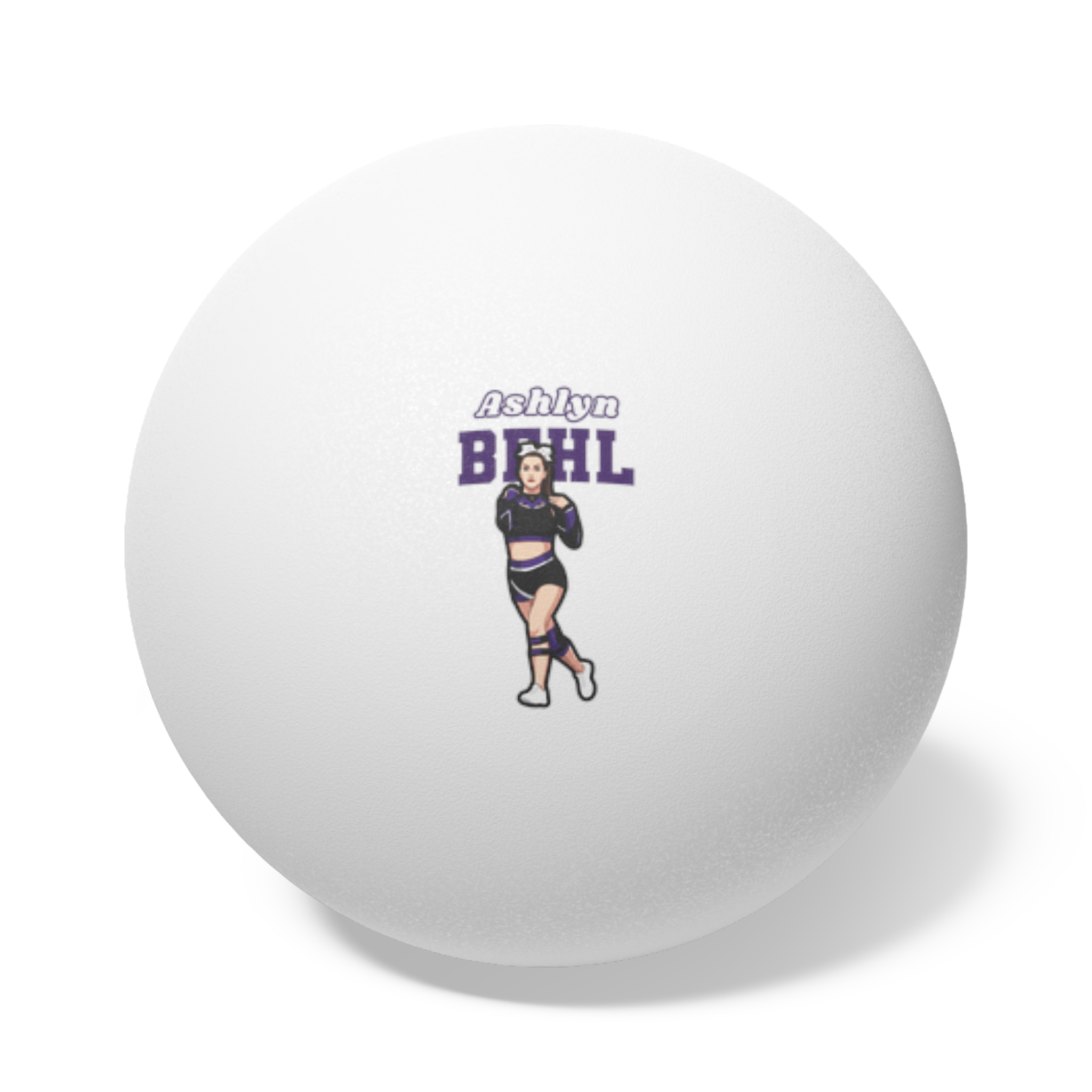 Ping Pong Balls, 6 pcs — character_name_arch in White