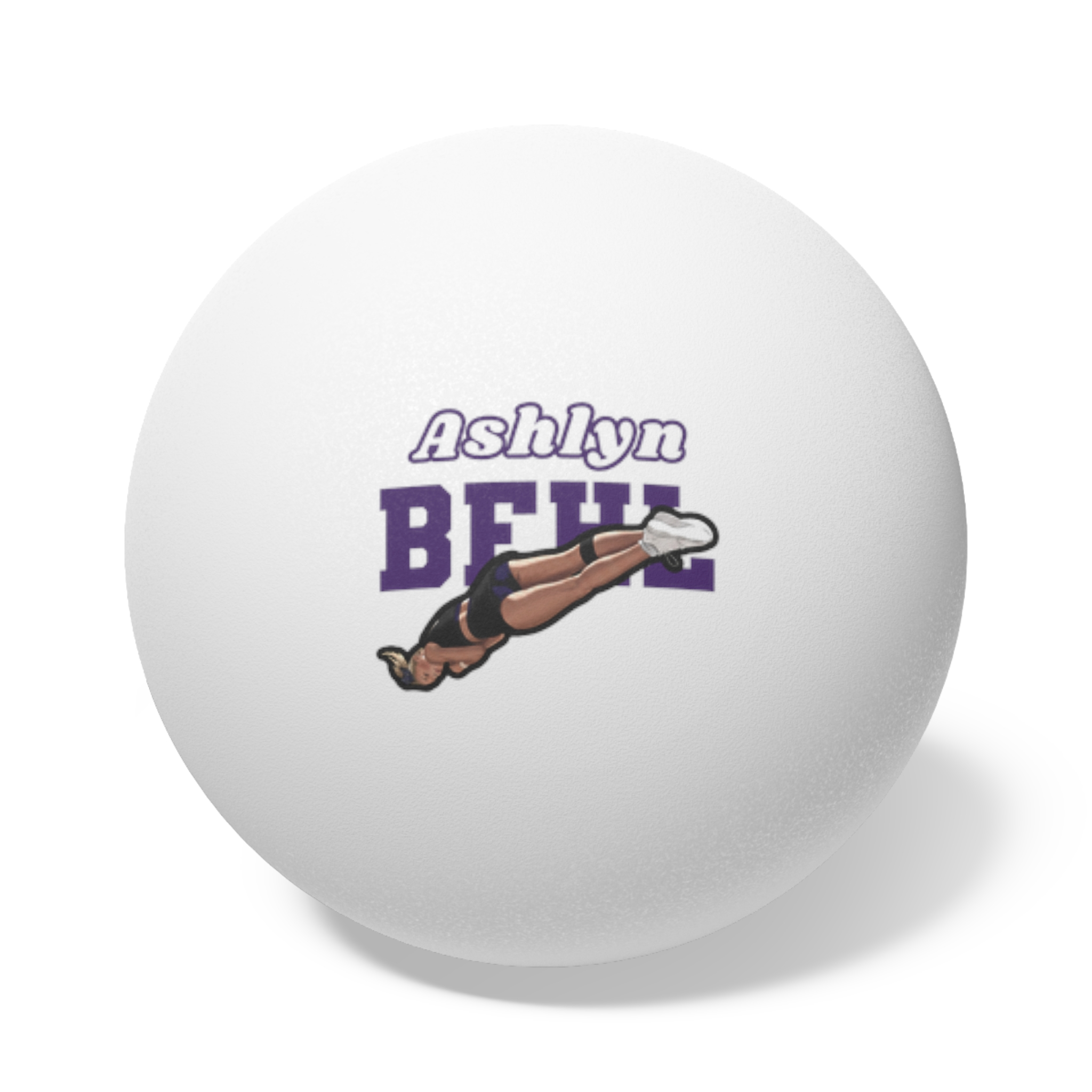 Ping Pong Balls, 6 pcs — character_name_arch in White