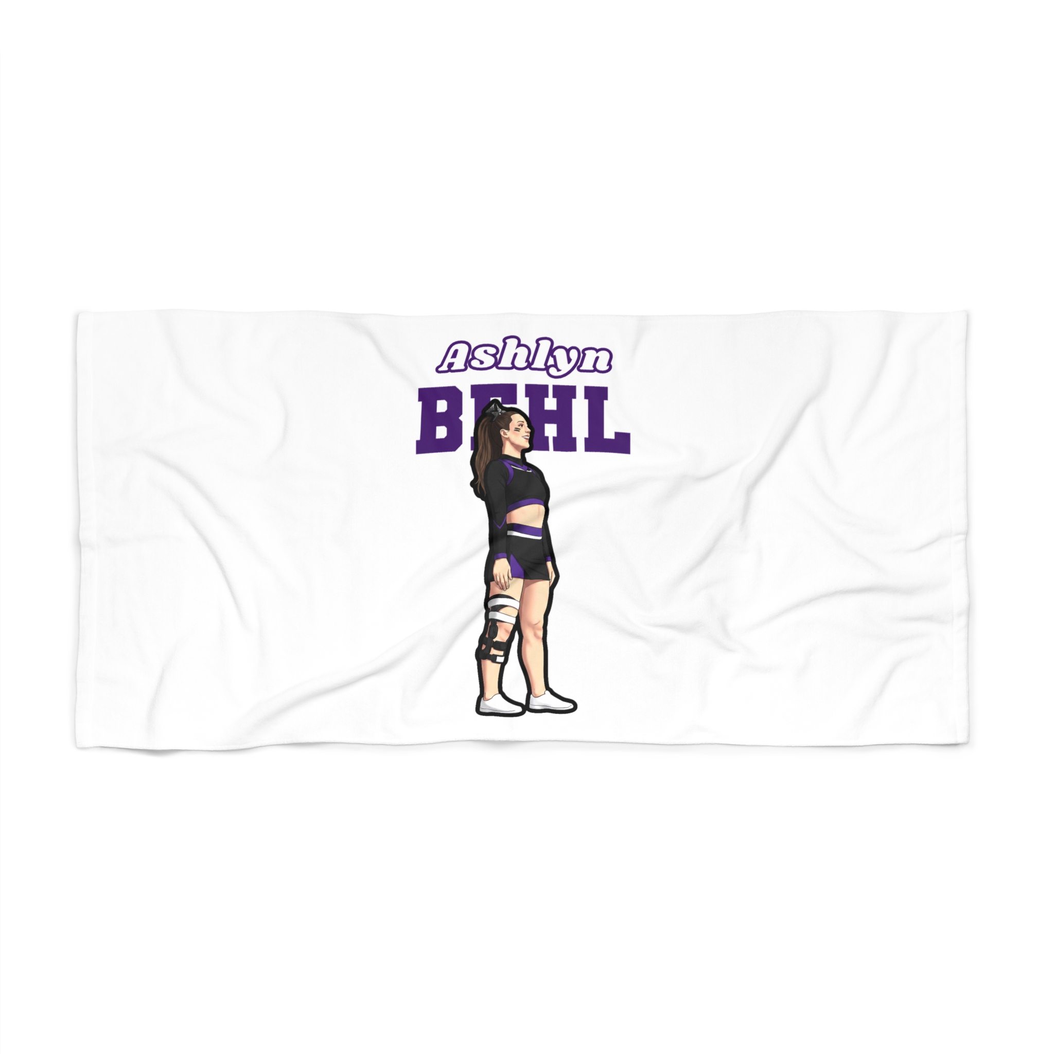 Beach Towel — character_name_arch in Classic