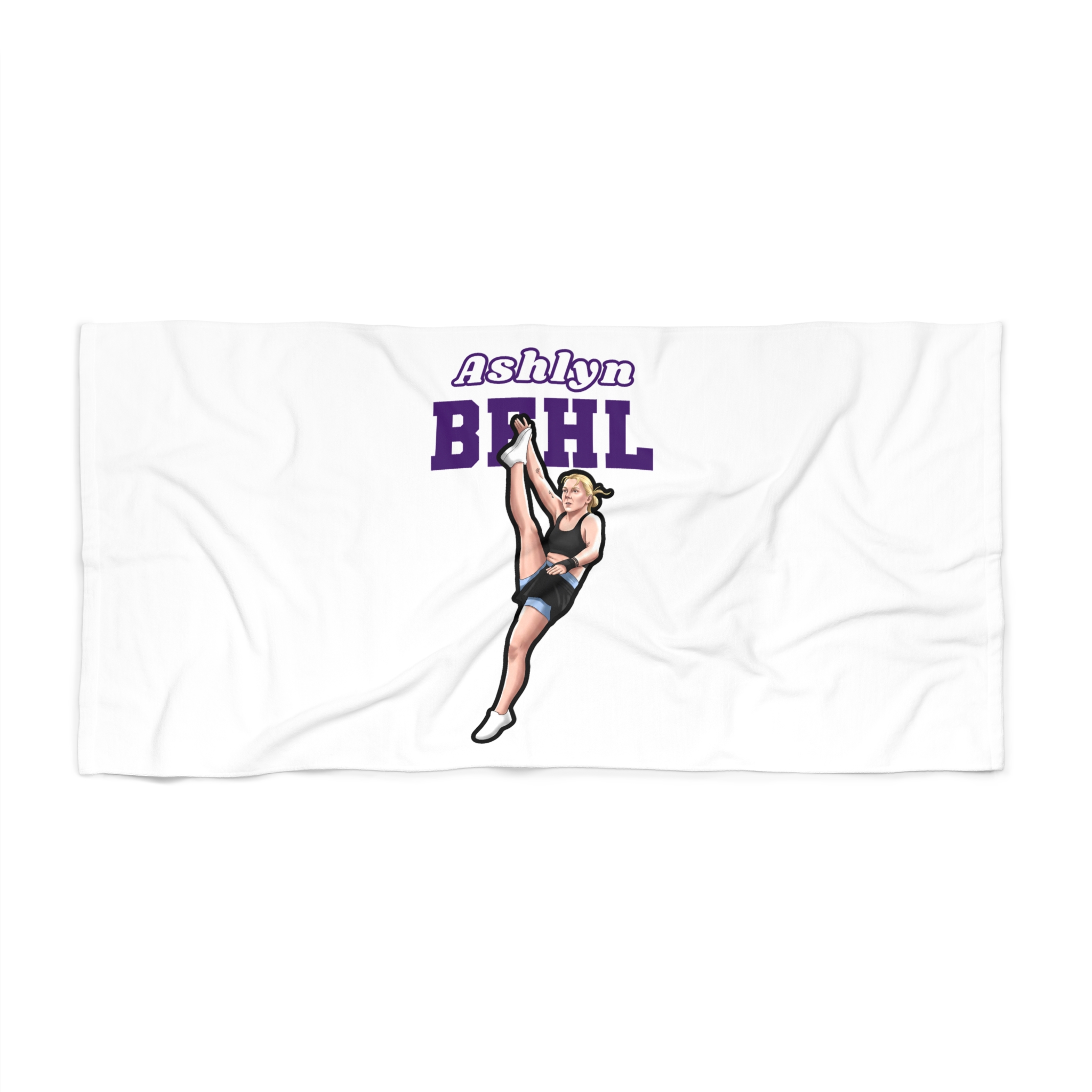 Beach Towel — character_name_arch in Classic