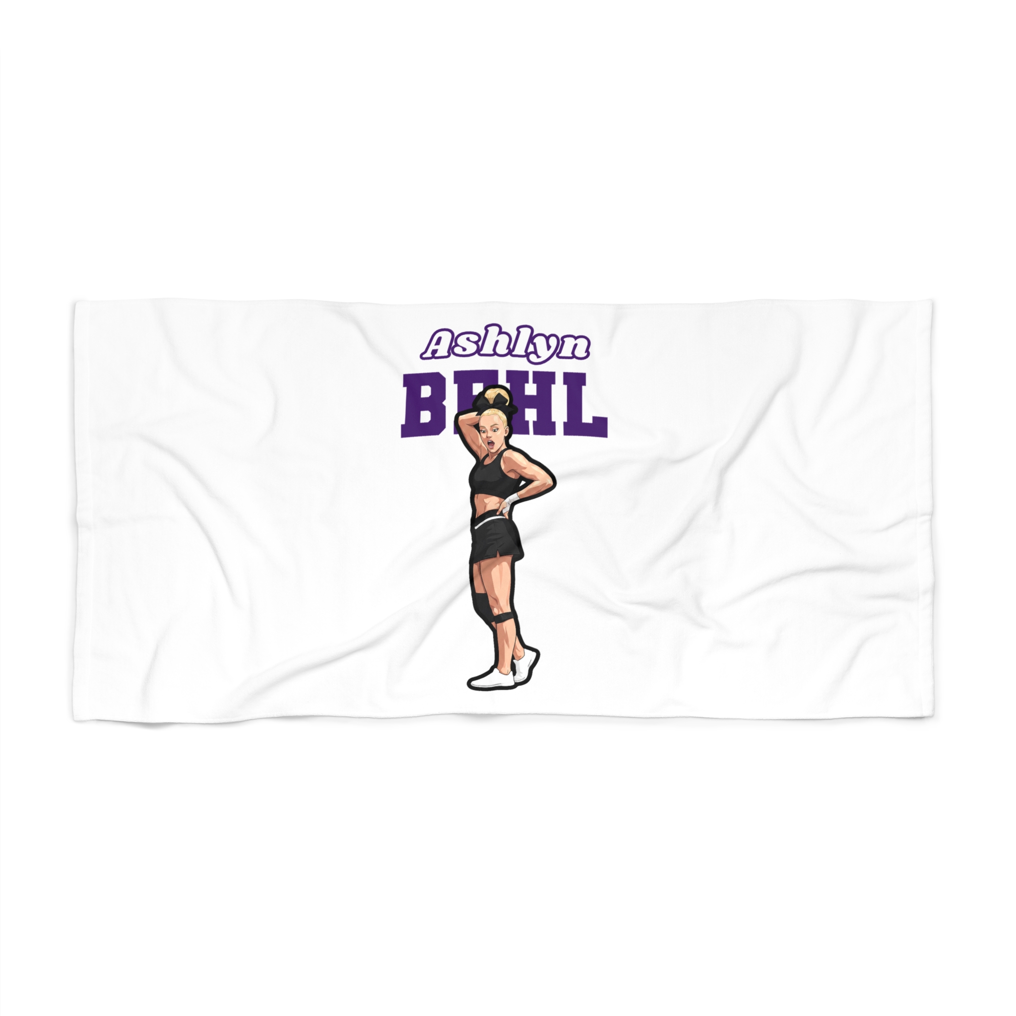 Beach Towel — character_name_arch in Classic