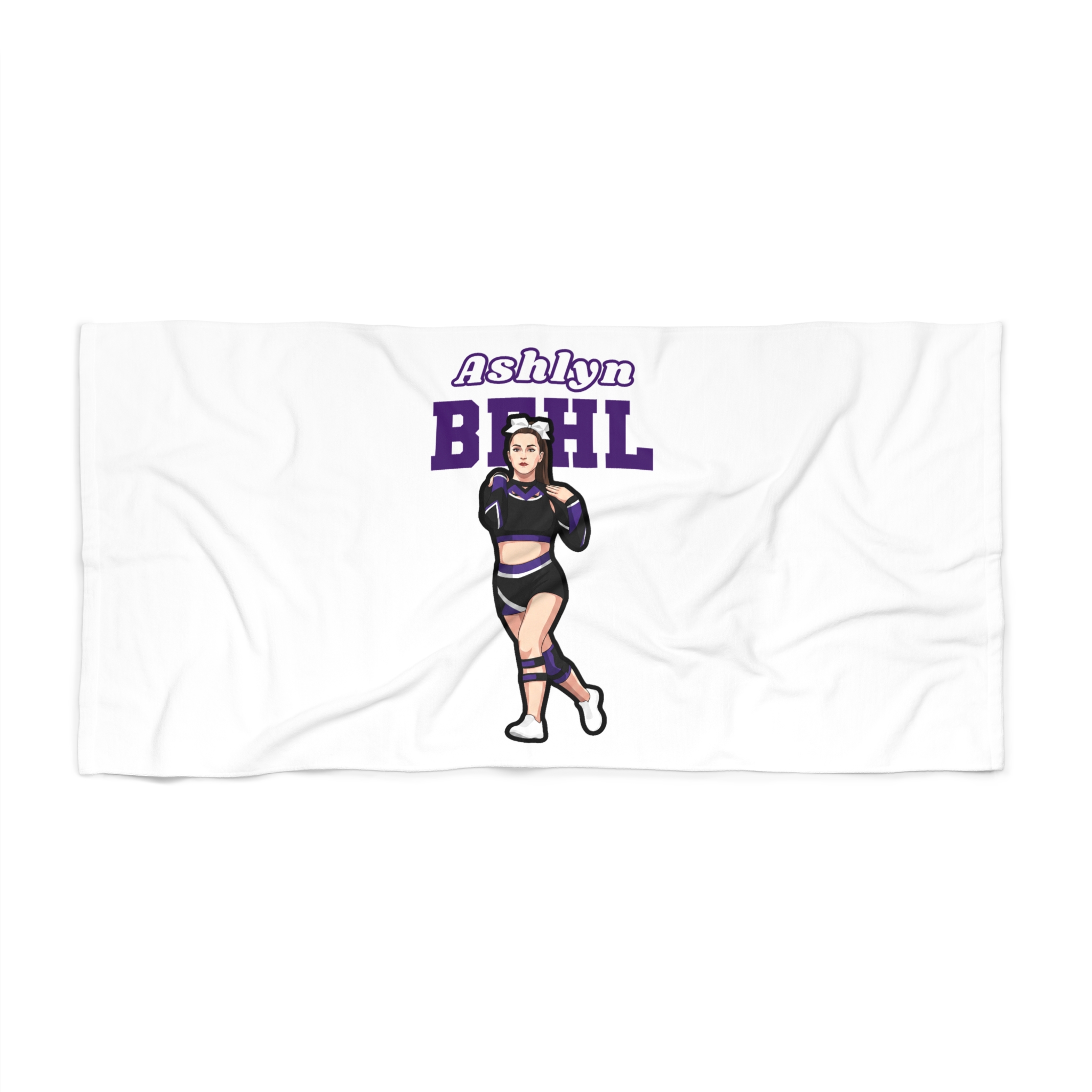 Beach Towel — character_name_arch in Classic