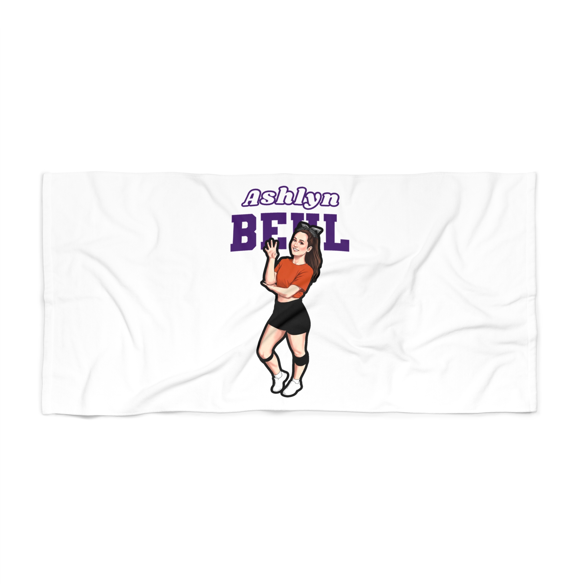 Beach Towel — character_name_arch in Classic