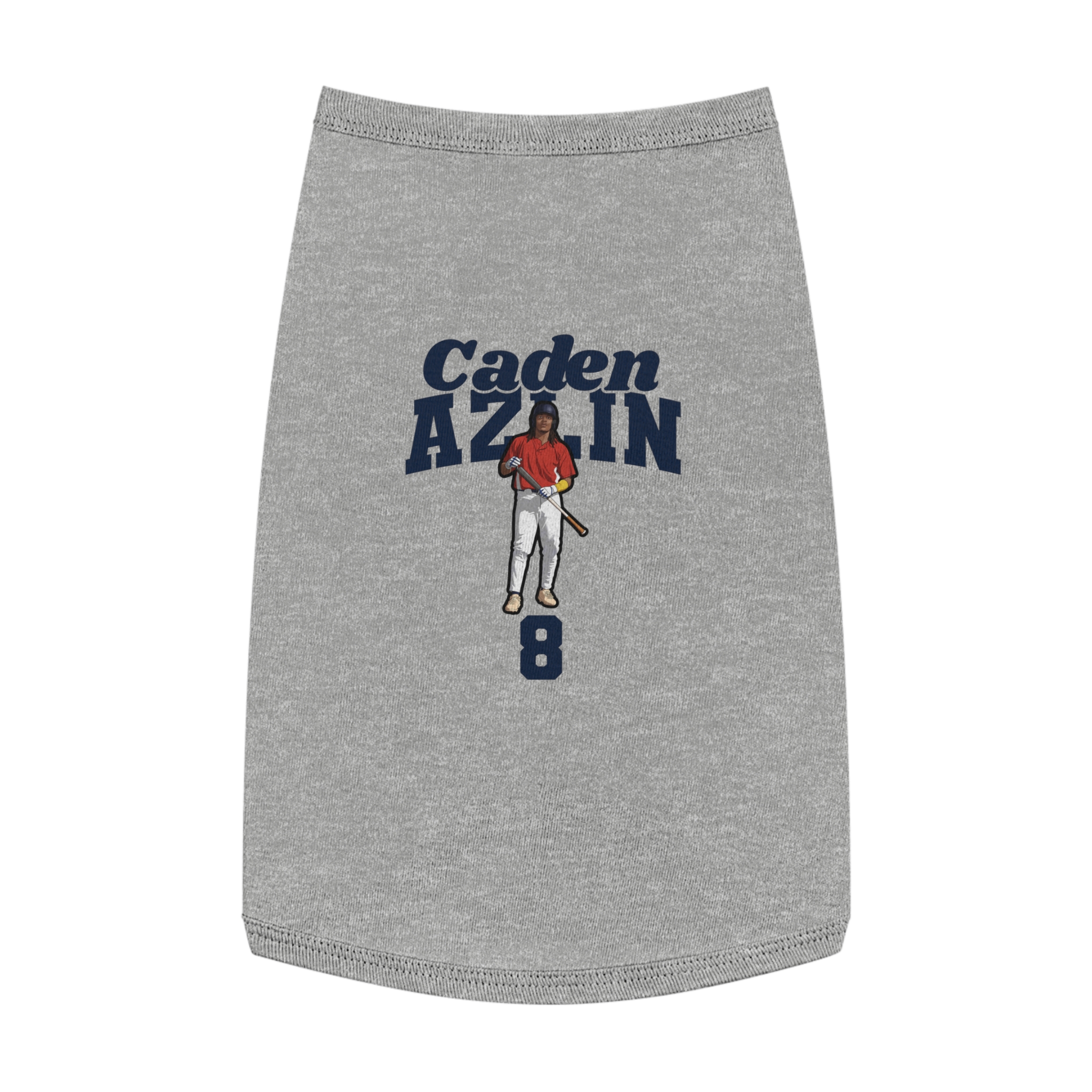 Pet Tank Top — character_signature_arch in White