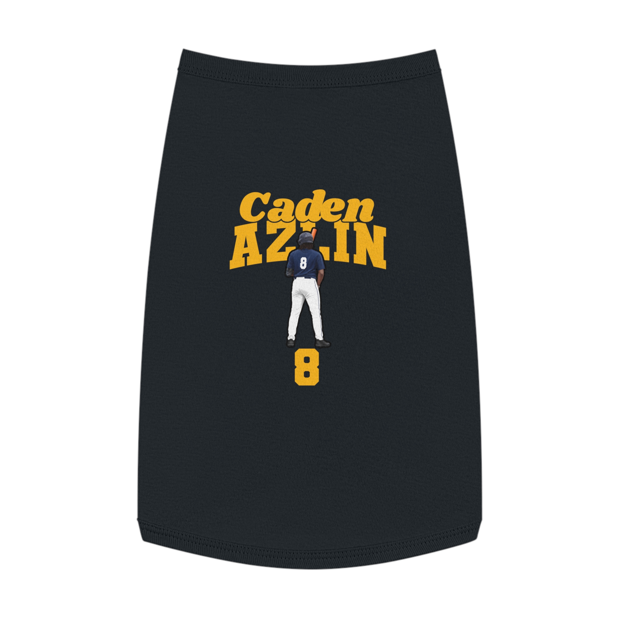Pet Tank Top — character_signature_arch in Black