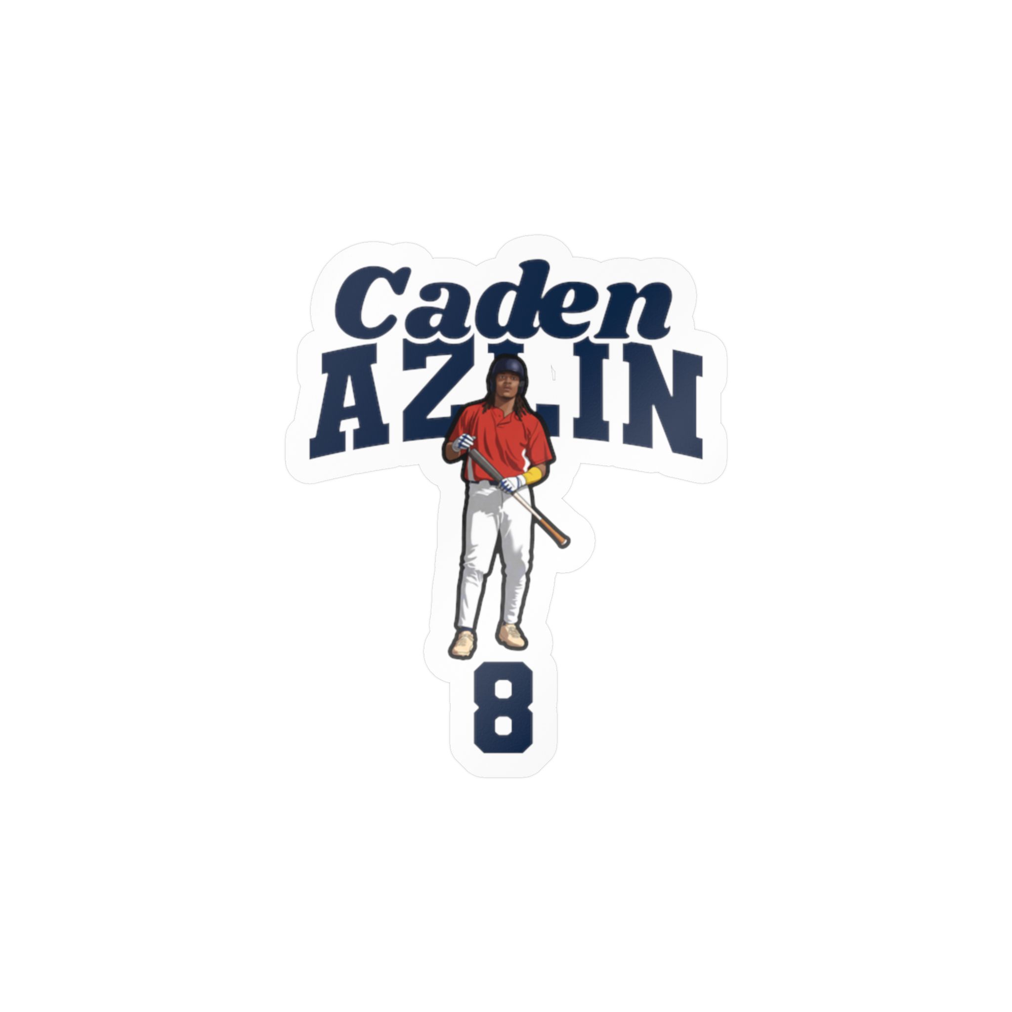 Vinyl Sticker — character_signature_arch in Classic