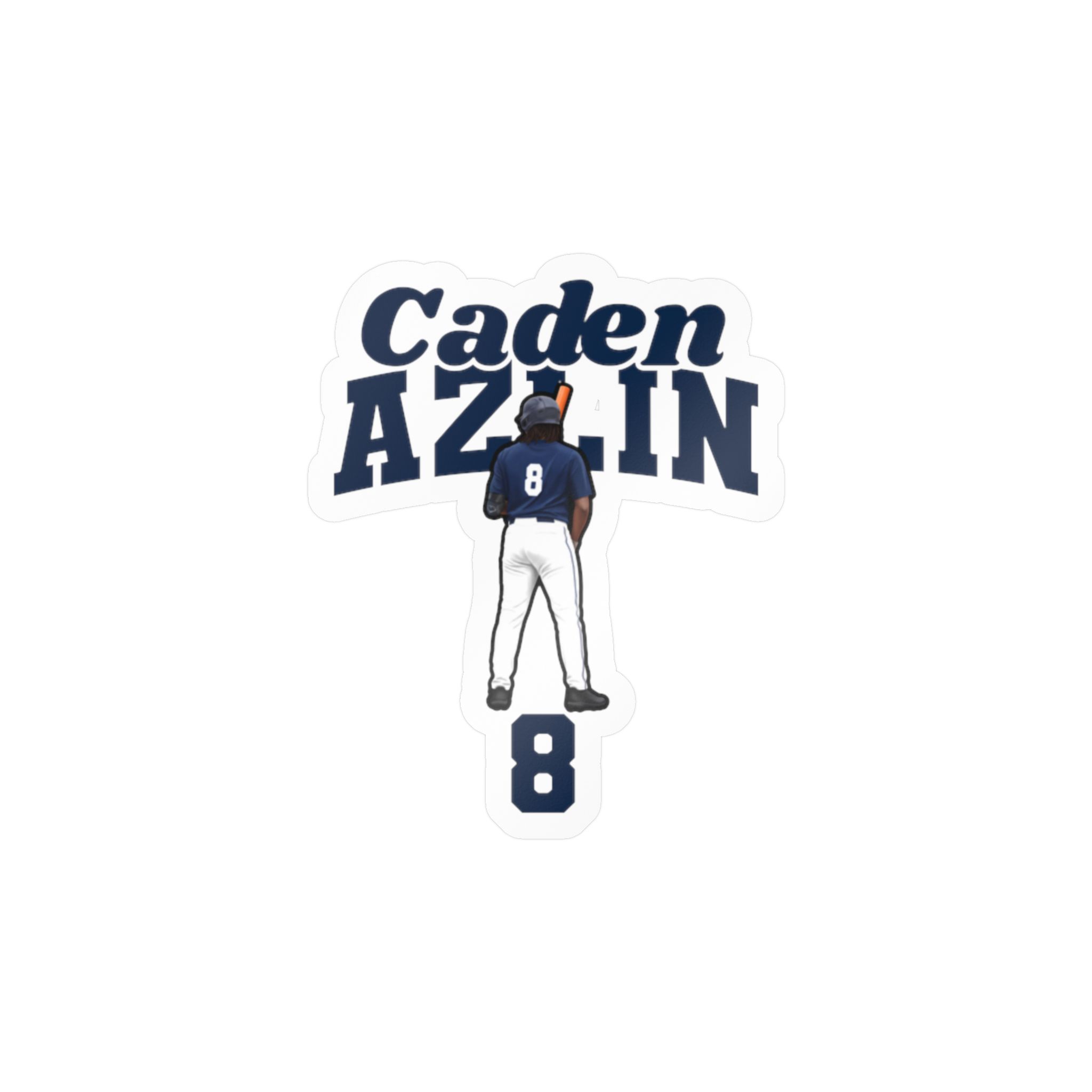 Vinyl Sticker — character_signature_arch in Classic