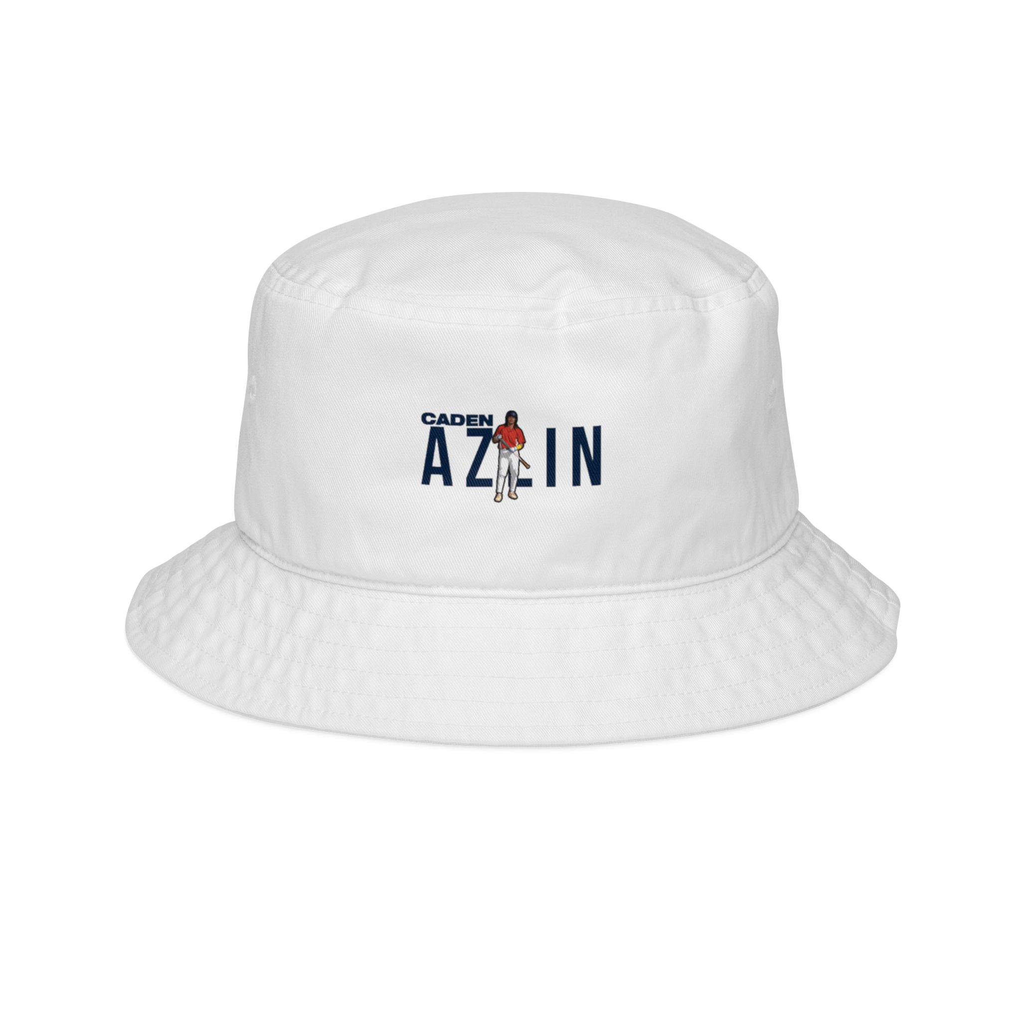 Bucket Hat — character_player_name in White