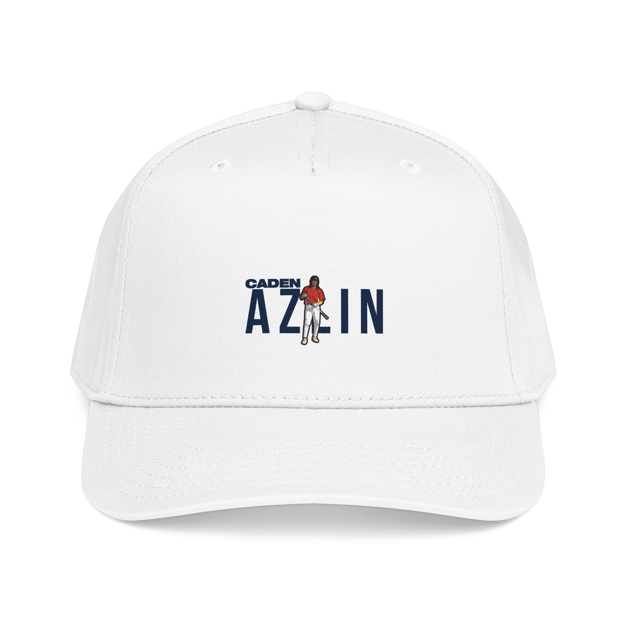 Baseball Cap — character_player_name in White