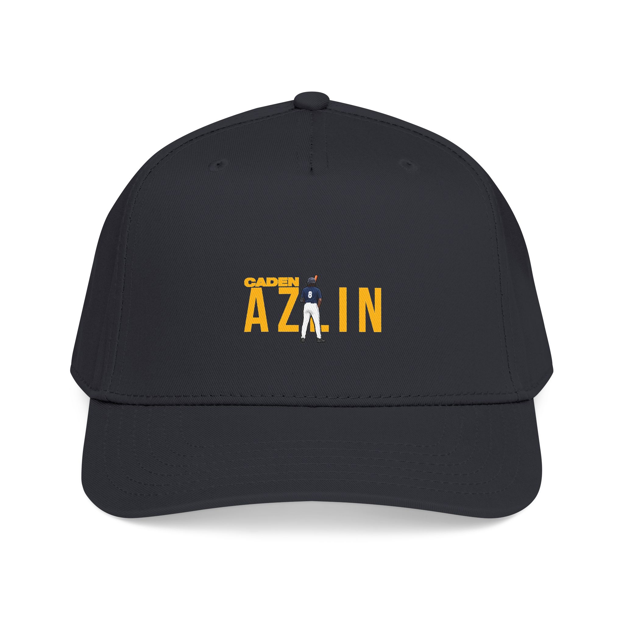 Baseball Cap — character_player_name in Black